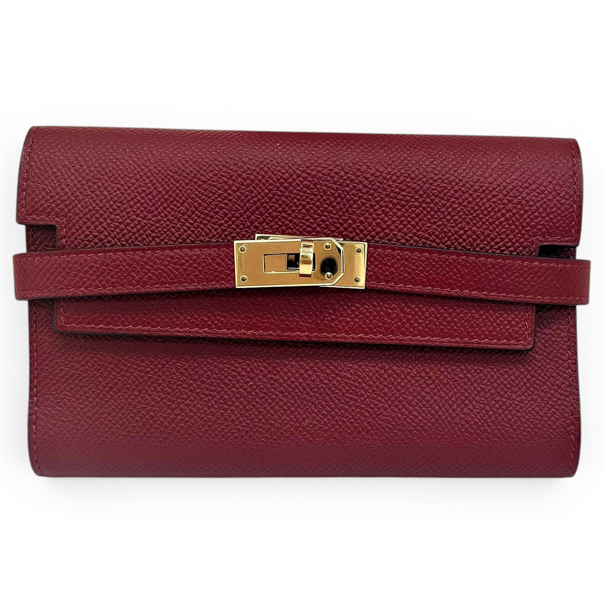 Kelly to go leather clutch bag
