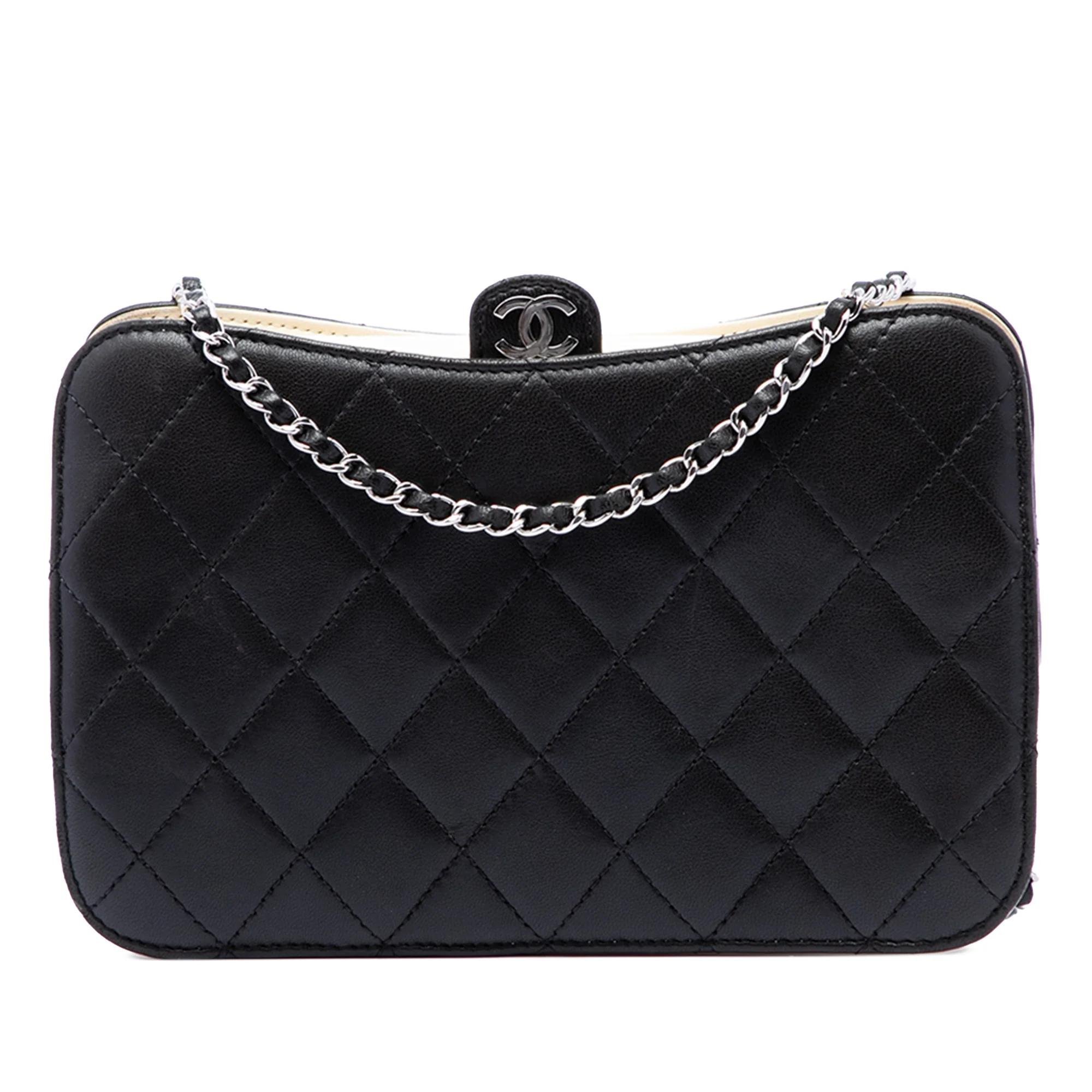 Timeless/Classique leather clutch bag