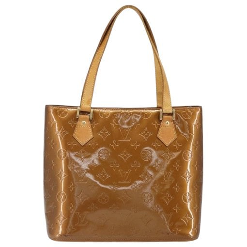 Houston patent leather handbag