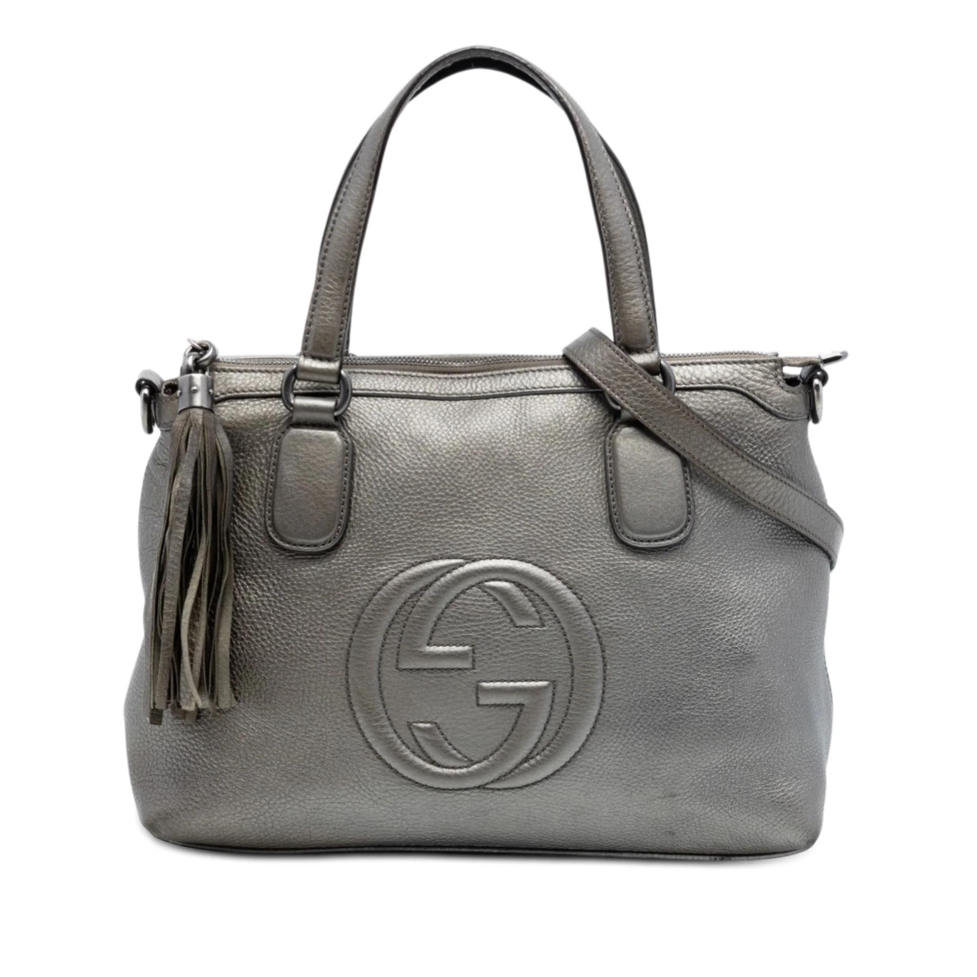 Soho leather satchel