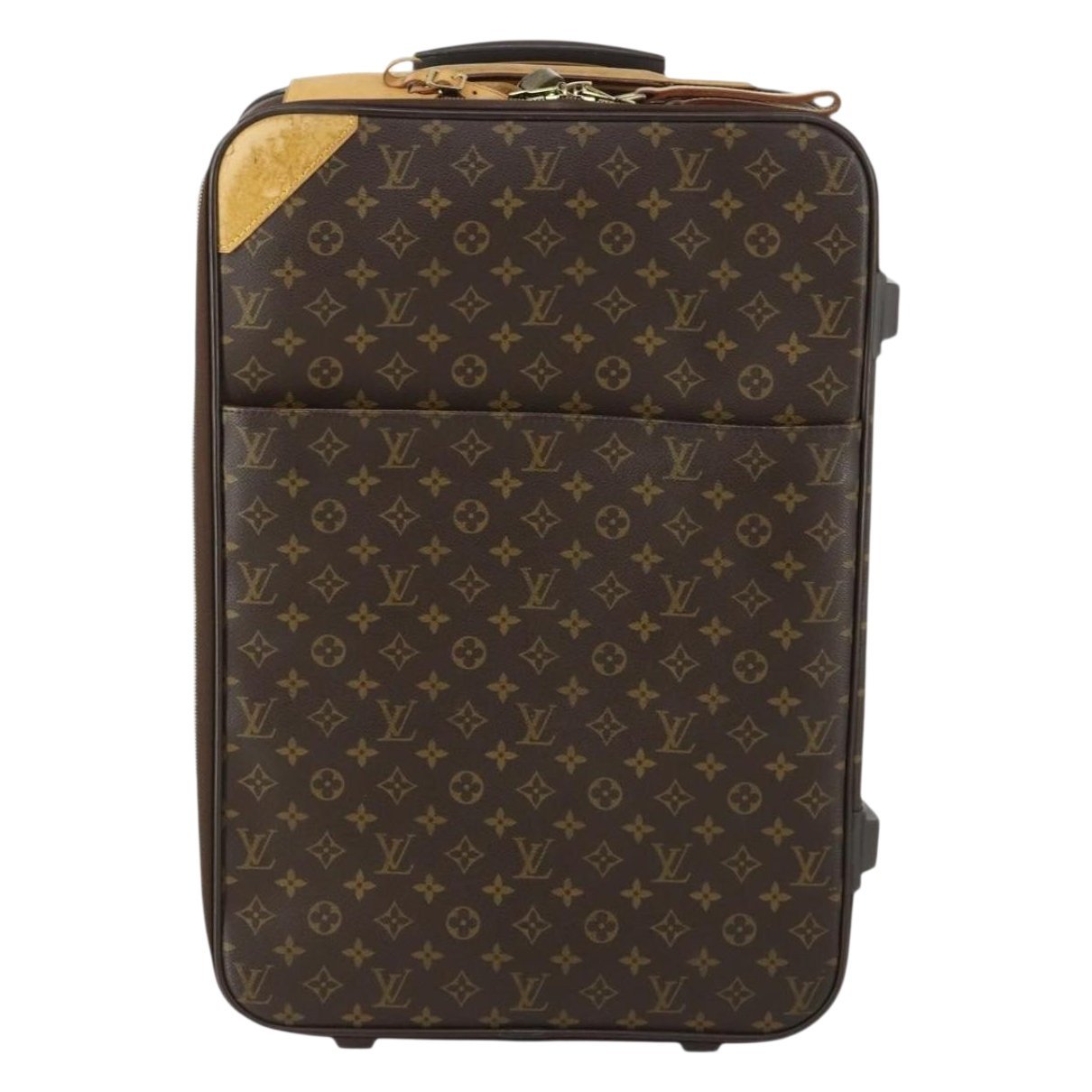Leather travel bag