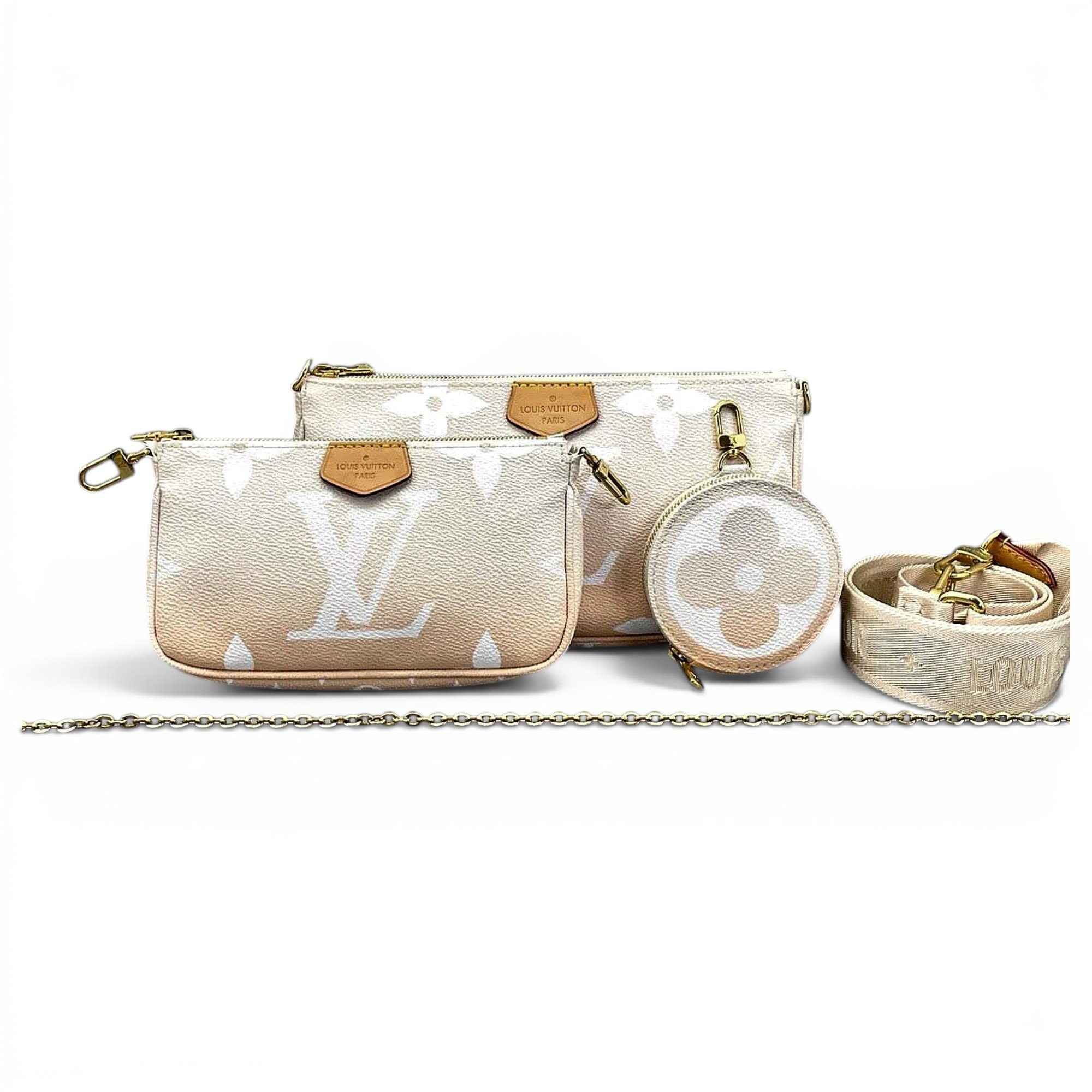 Multi Pochette Accessoires leather handbag