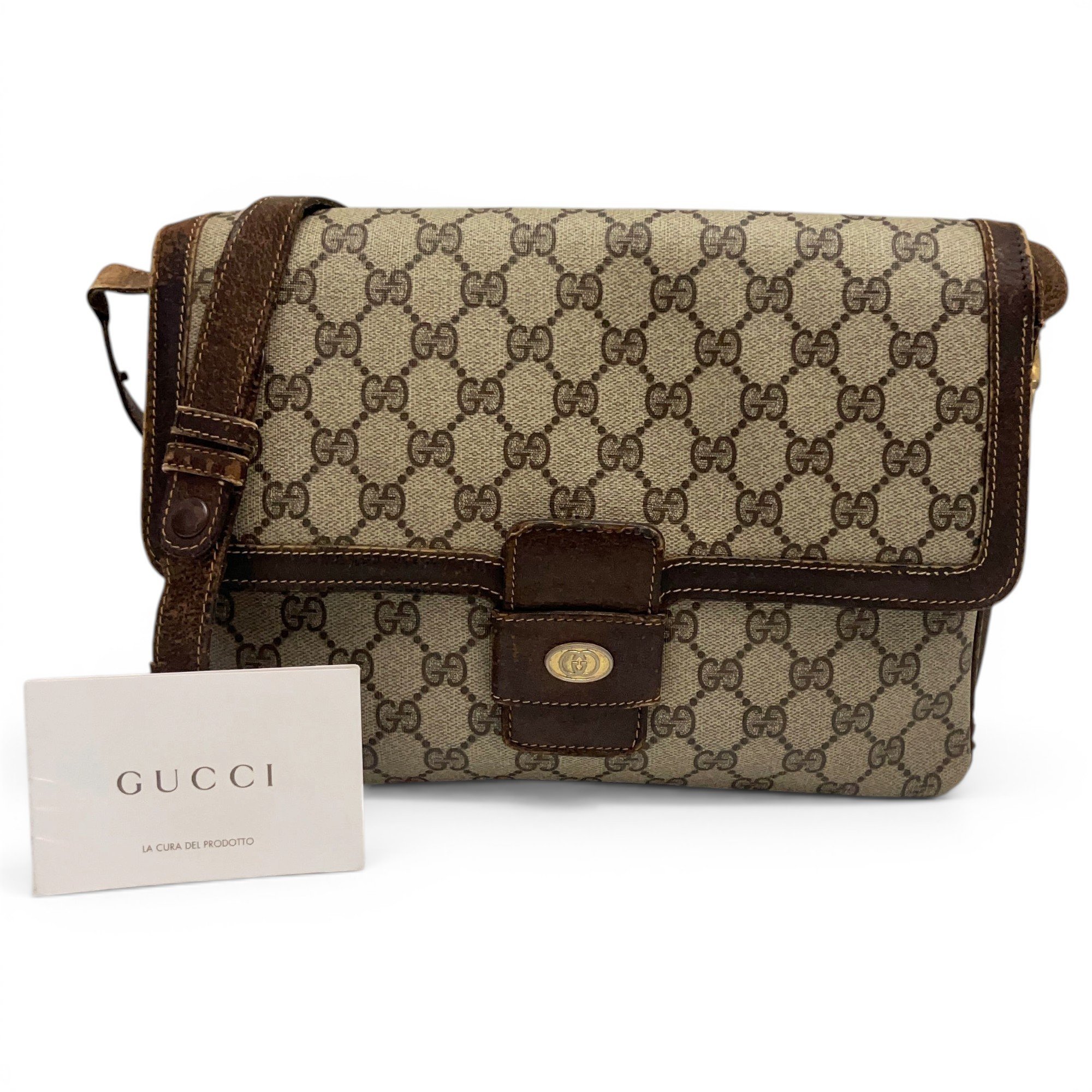 Leather crossbody bag