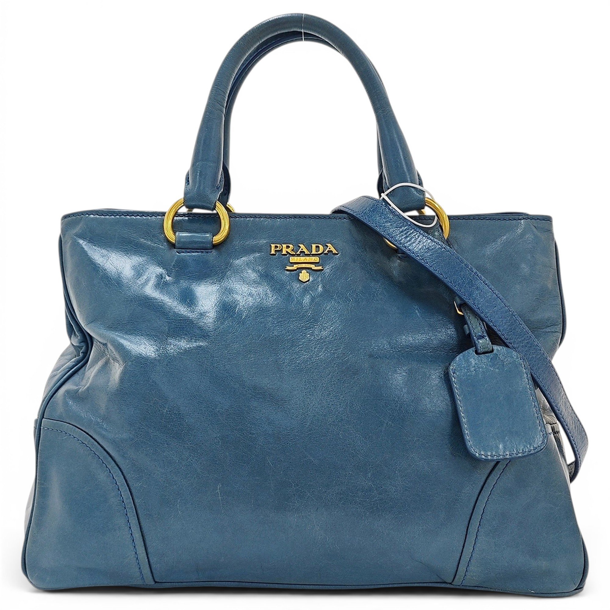 Leather handbag