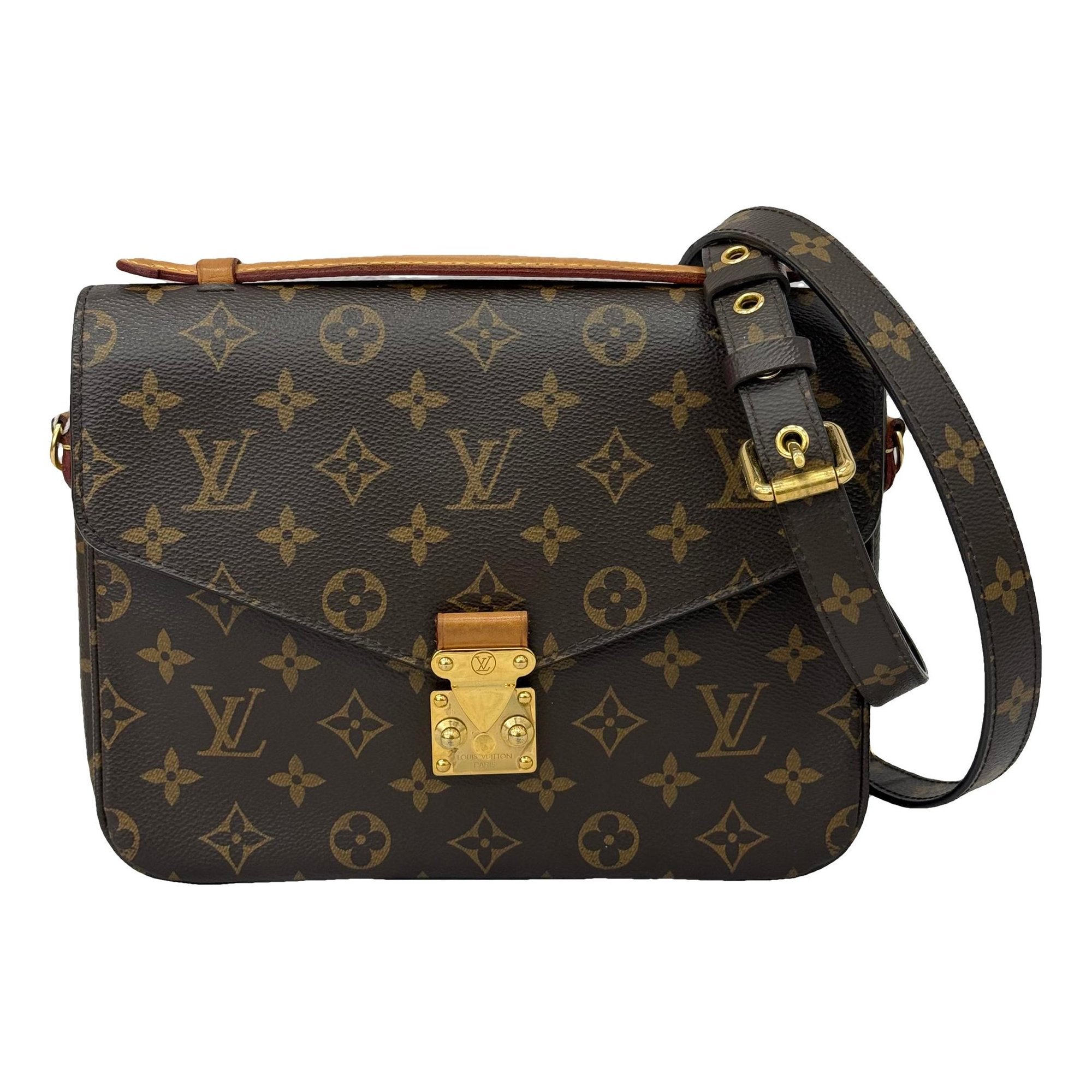 Metis leather handbag
