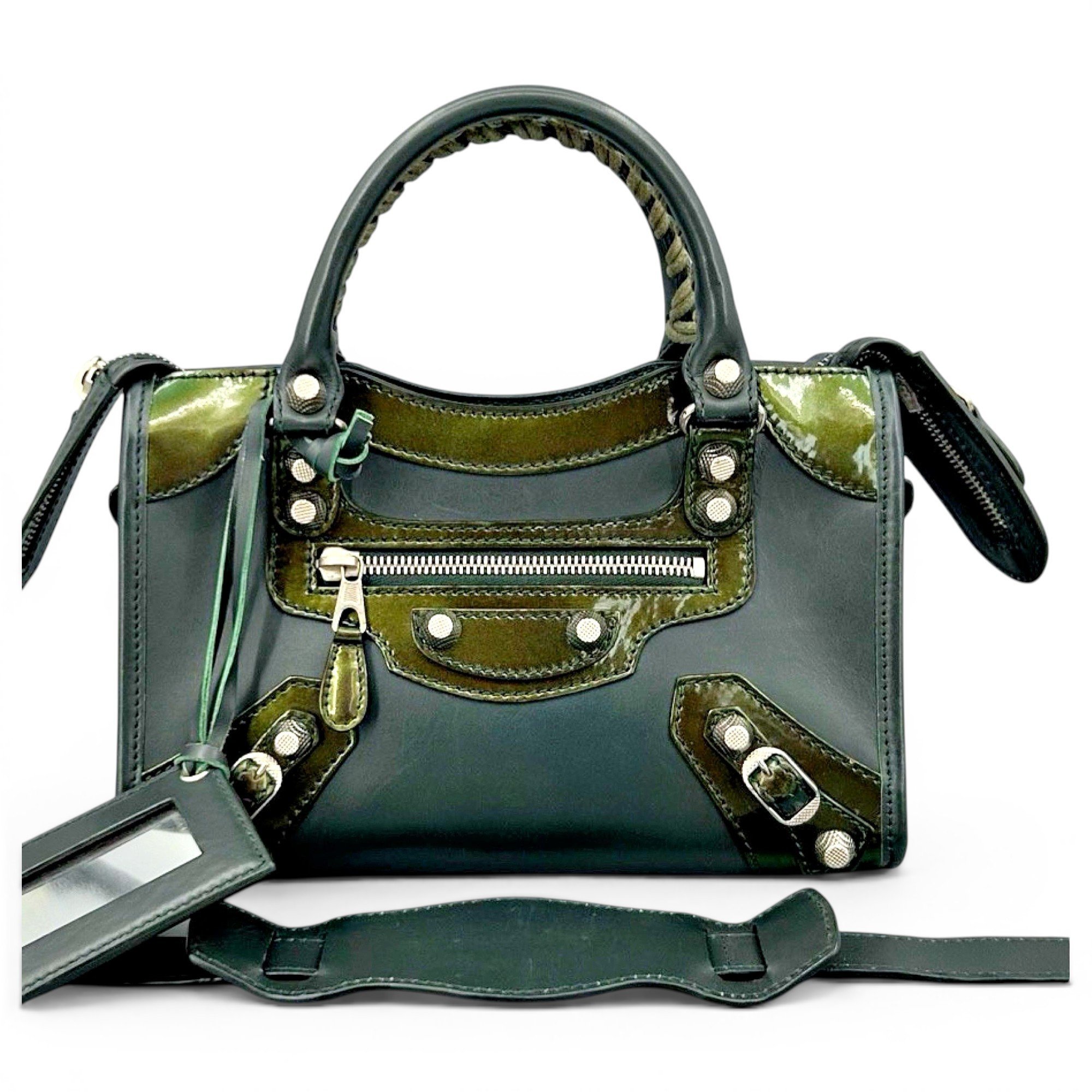 Neo Classic leather satchel