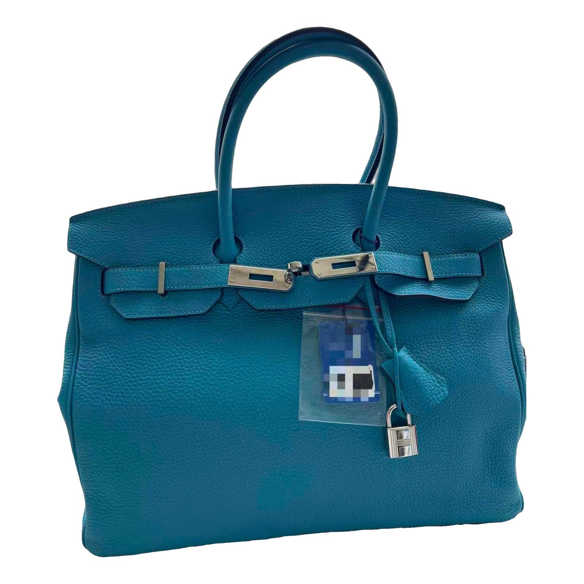 Birkin 35 leather handbag