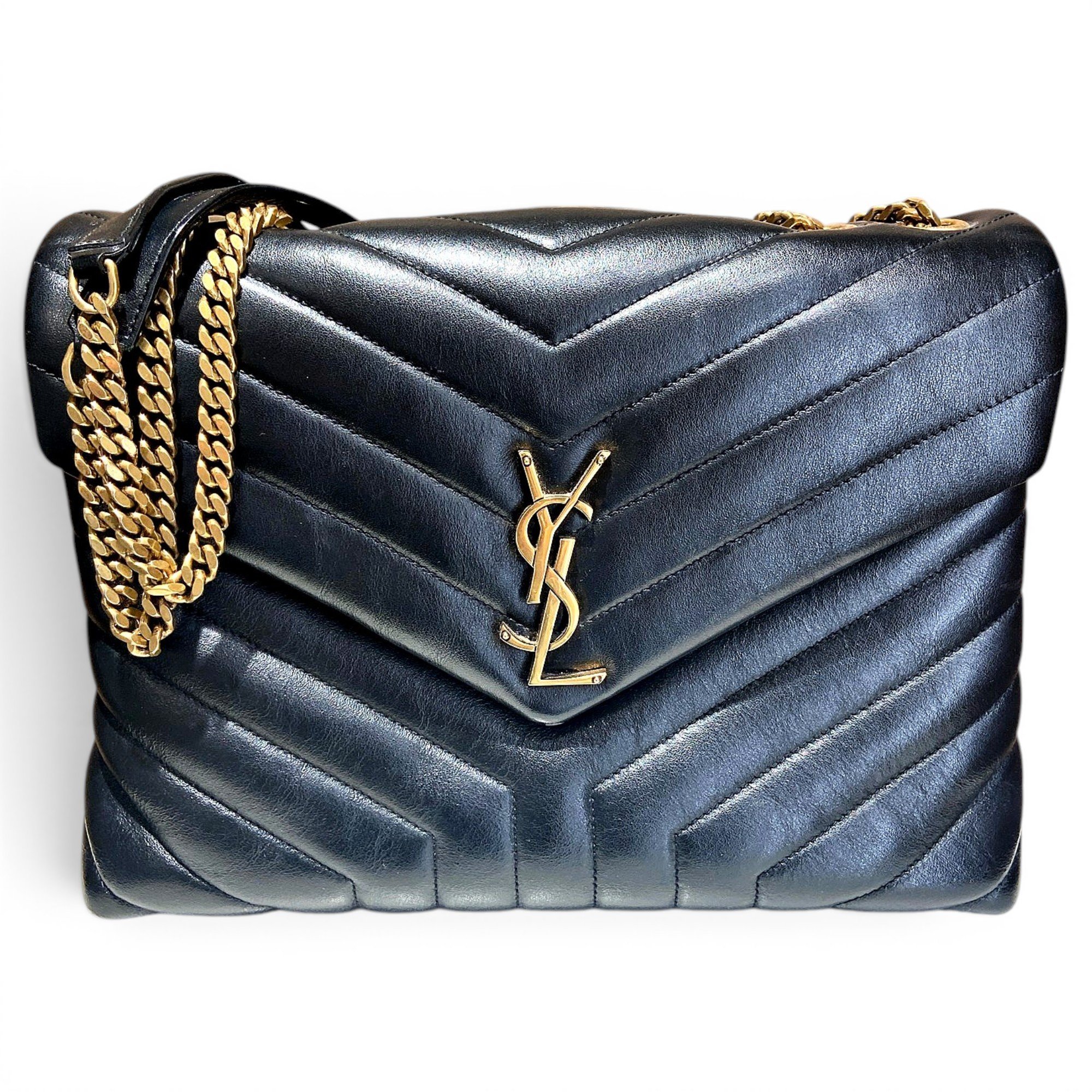 Loulou leather handbag