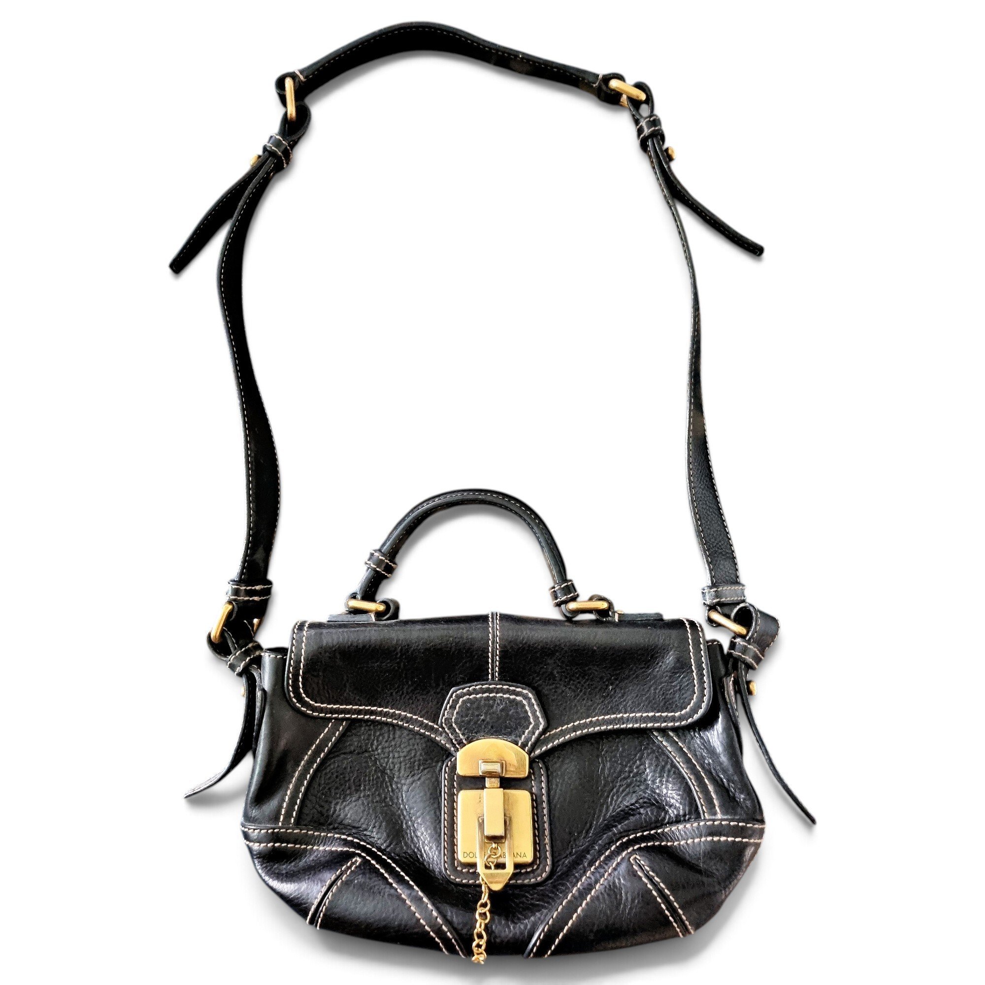 Leather handbag
