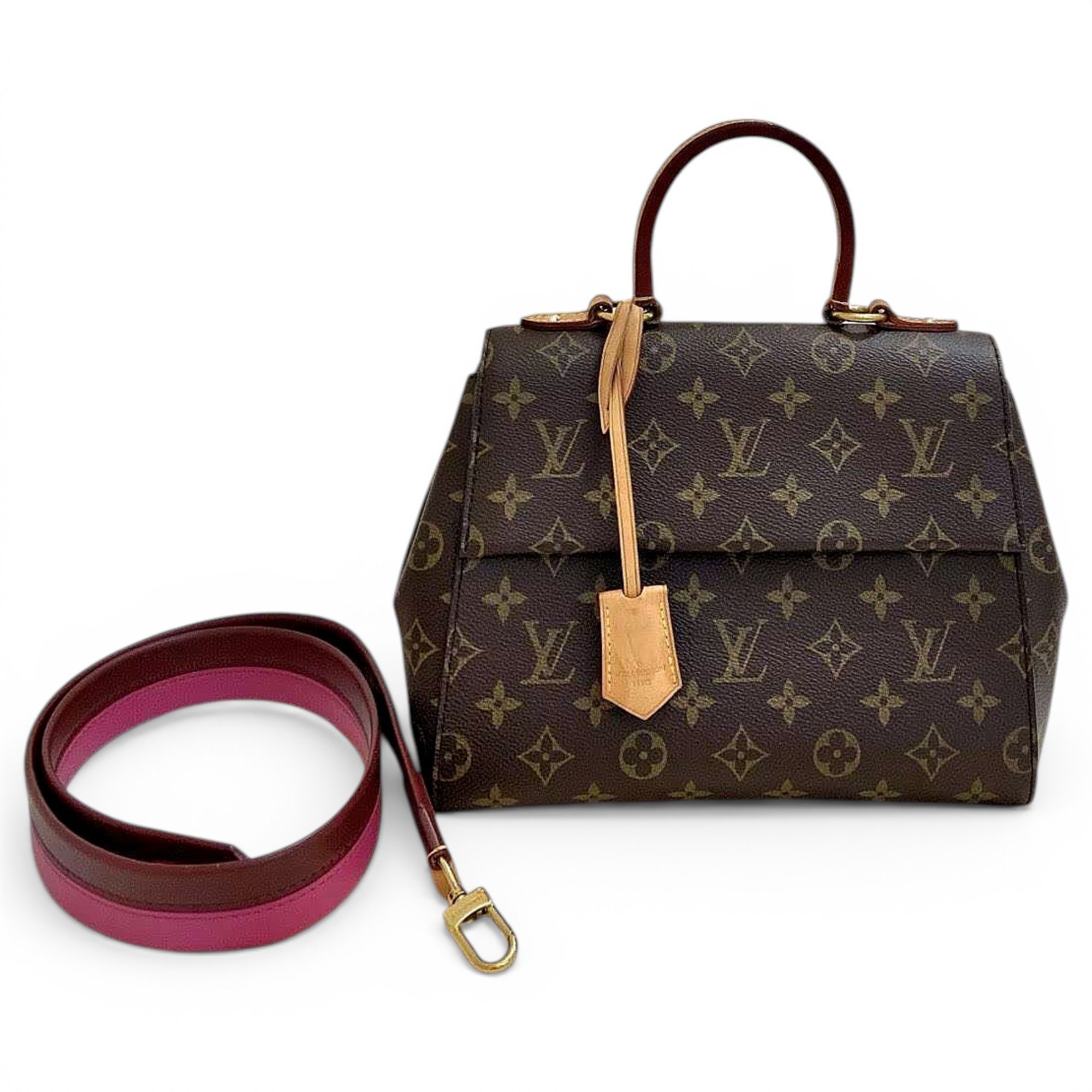 Cluny leather handbag