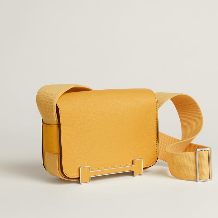 Jaune Mango Hermès Geta Bag