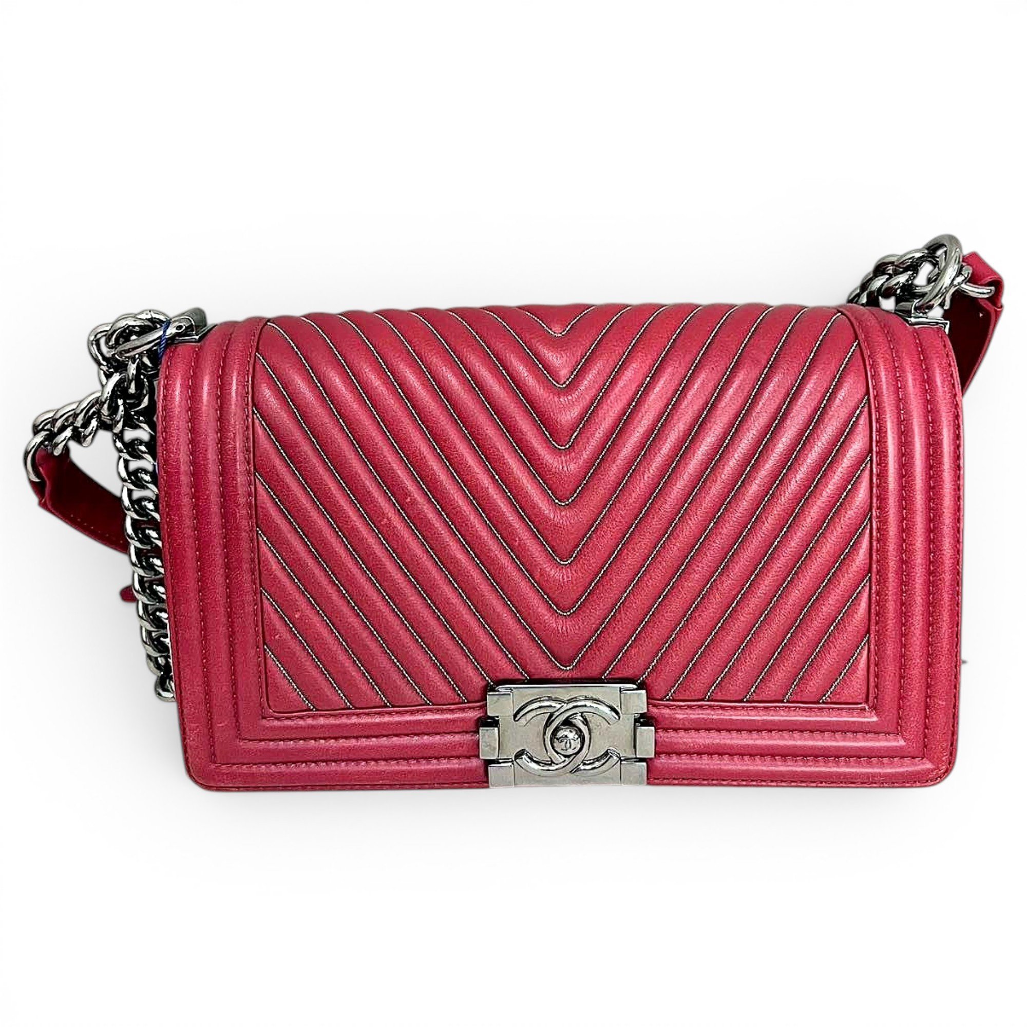 Boy leather crossbody bag