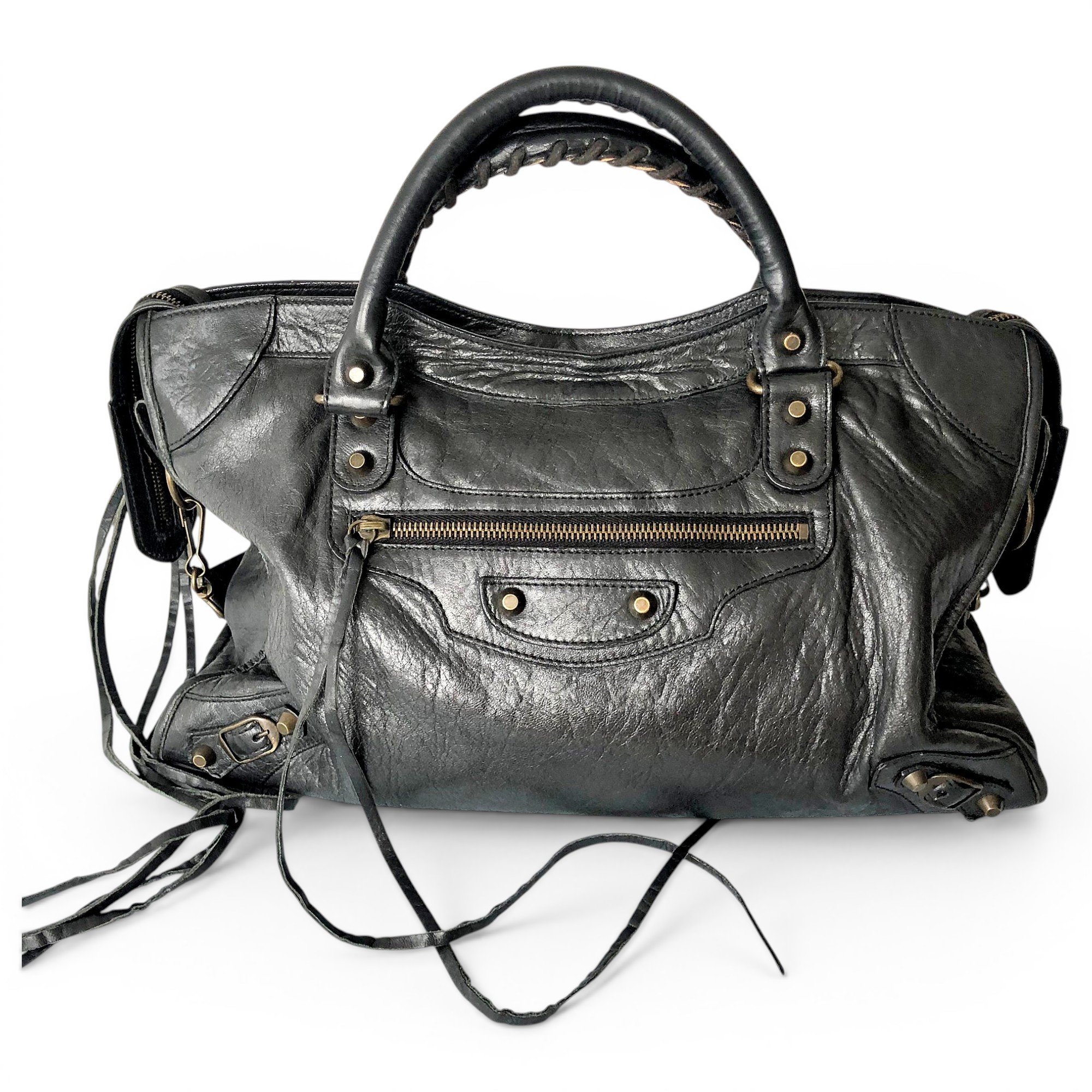 Balenciaga City leather handbag