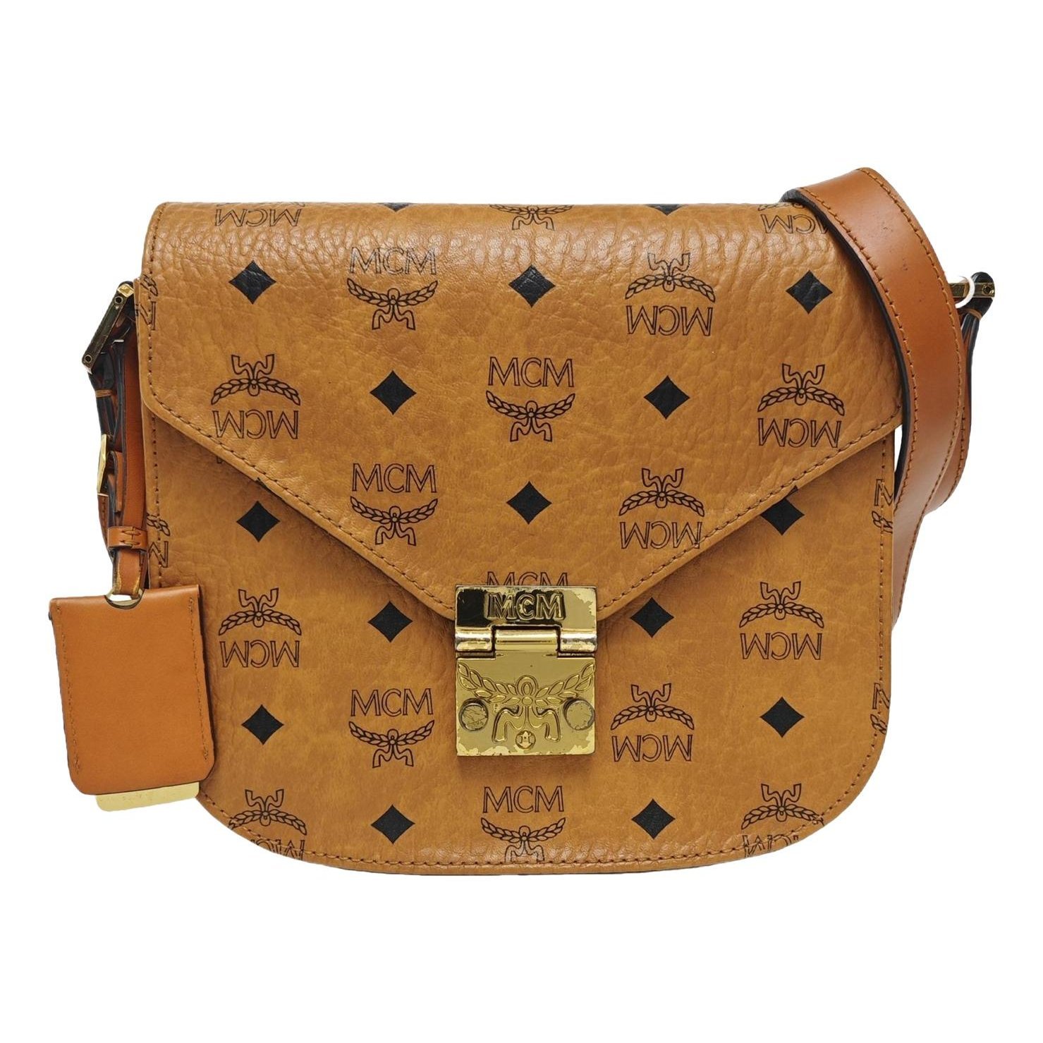 MCM Patricia leather handbag