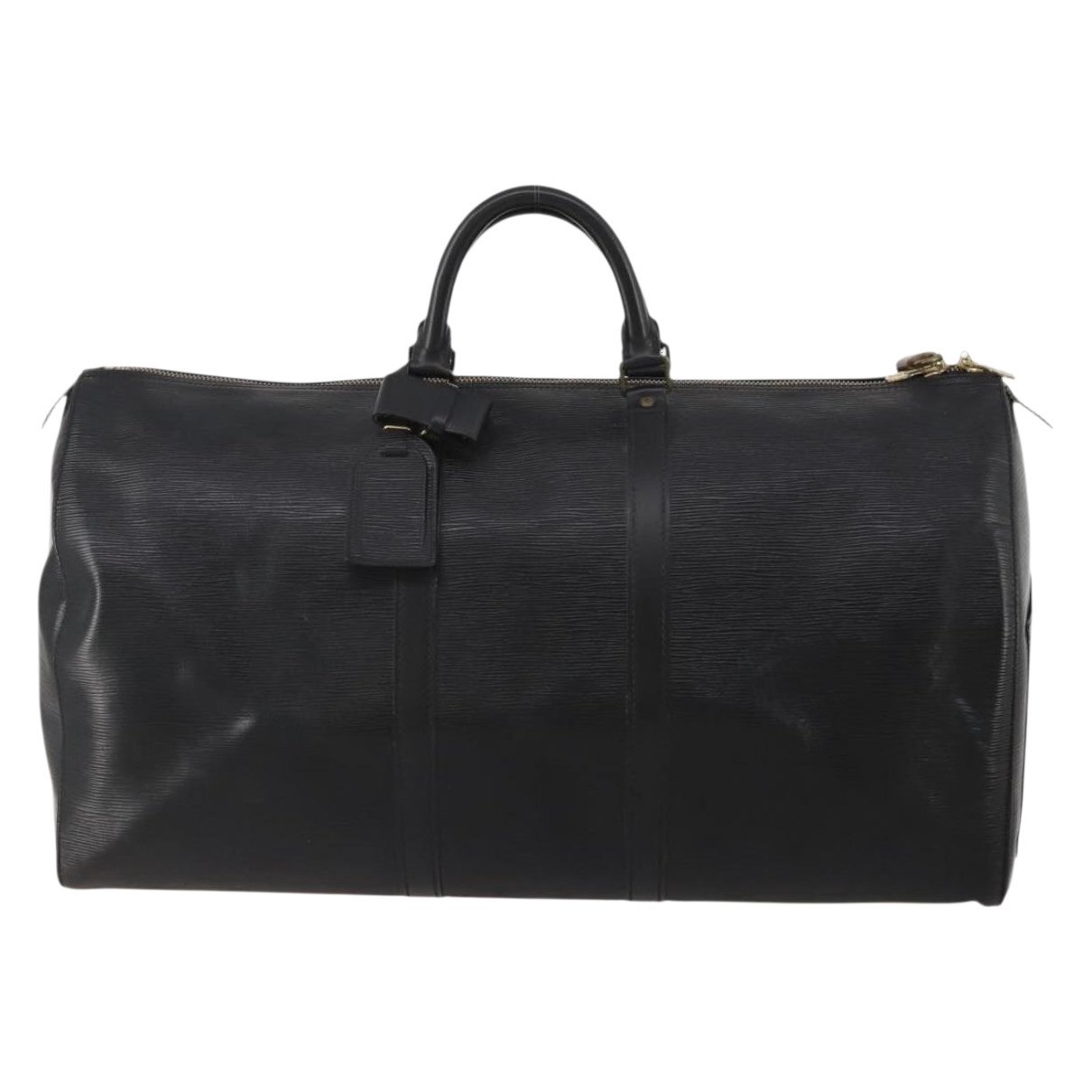Keepall leather travel bag