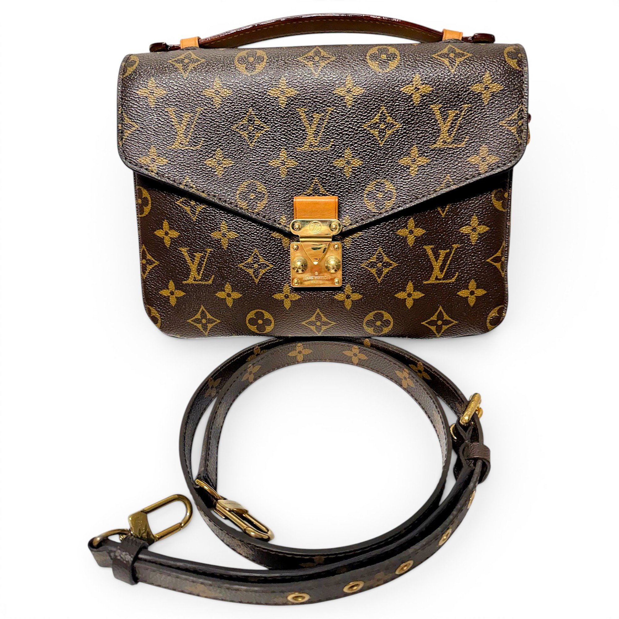 Metis leather crossbody bag