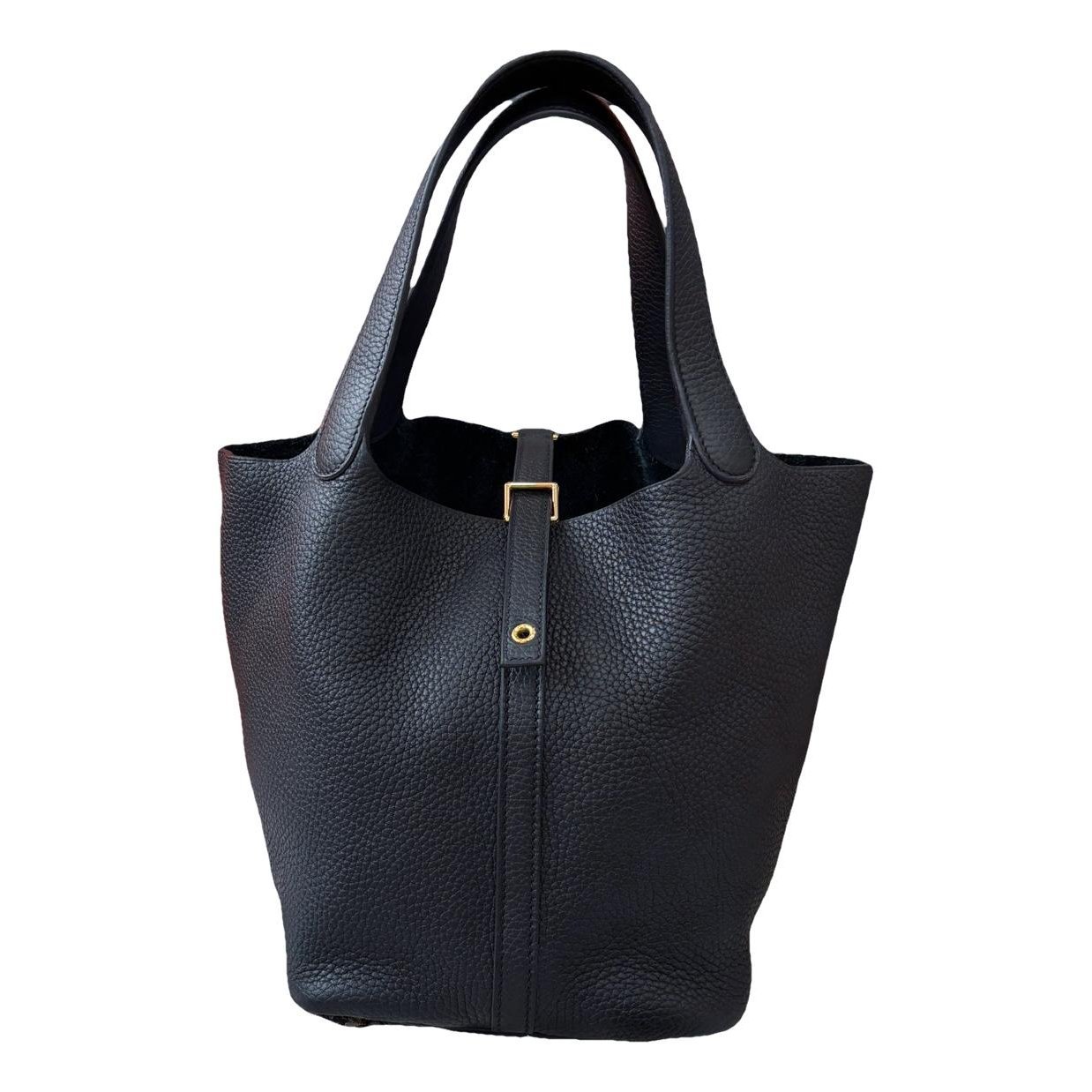 Picotin leather handbag