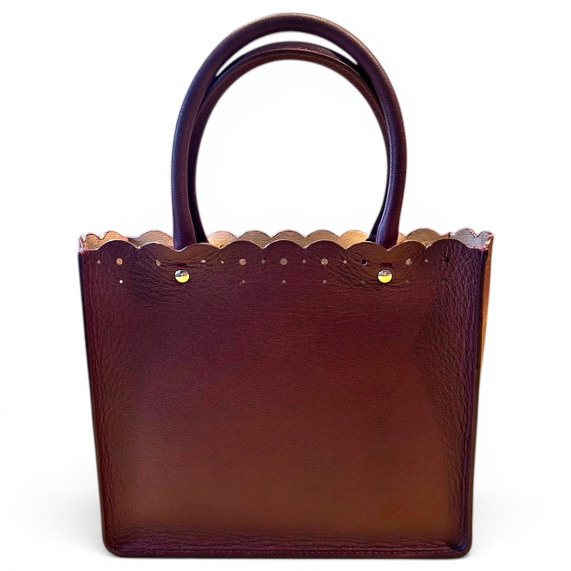 Mina leather handbag