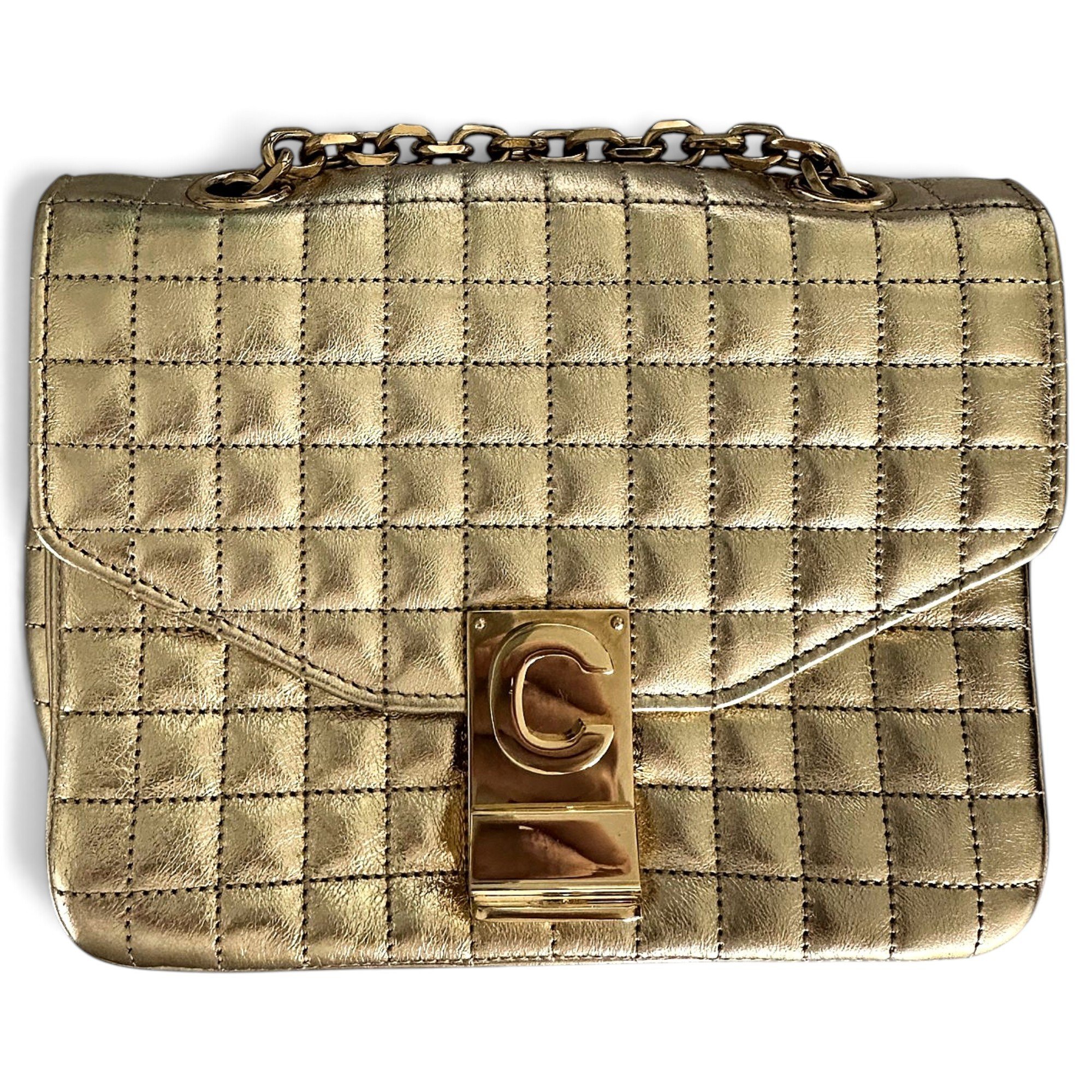 C bag leather handbag