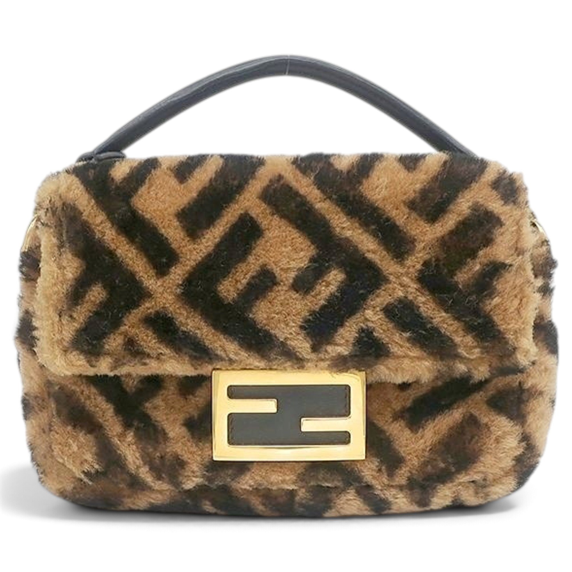 Baguette leather handbag