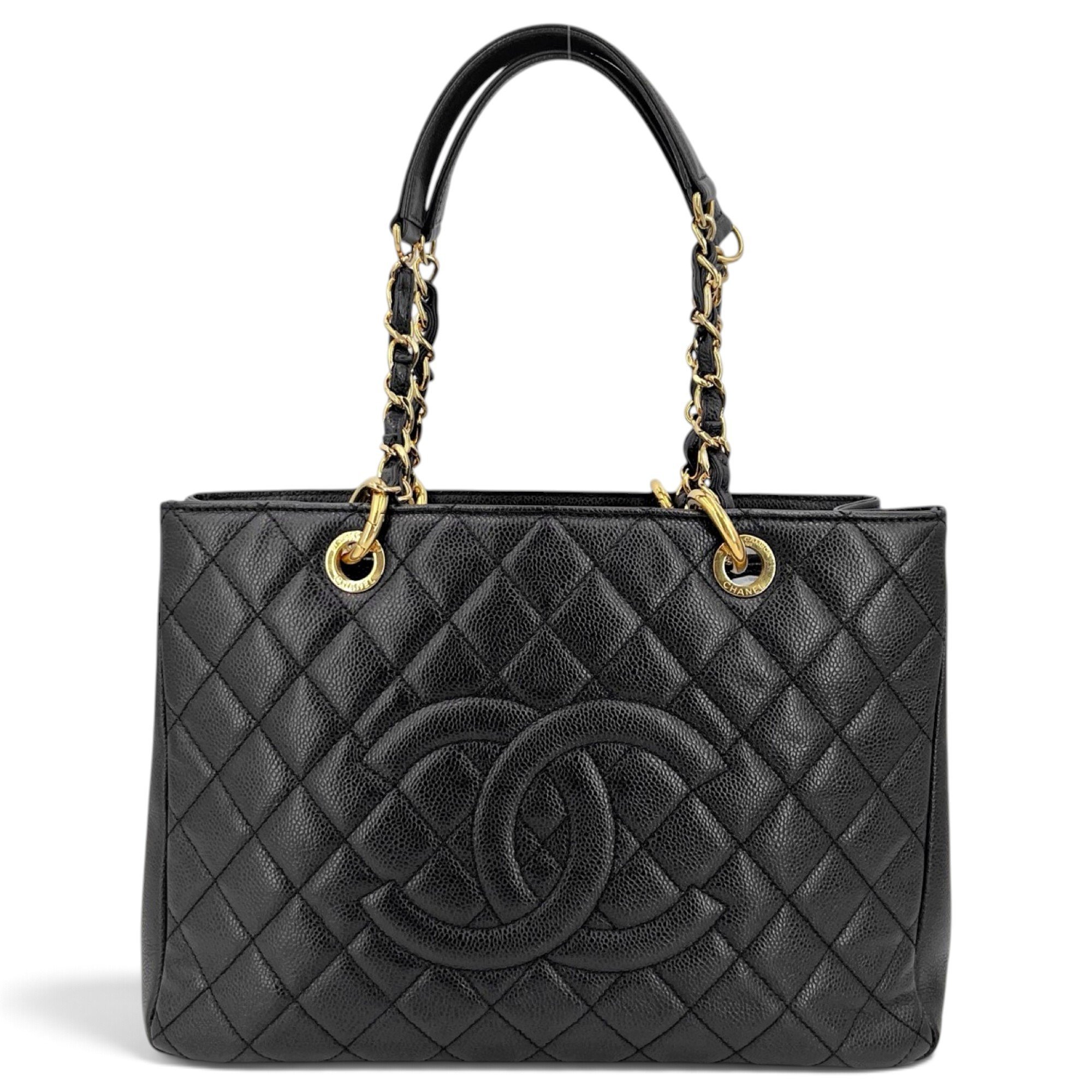 Grand shopping leather tote