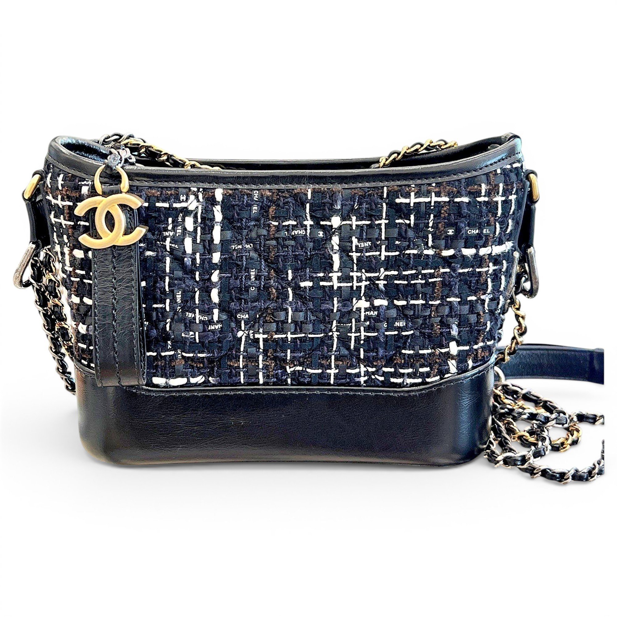 Gabrielle tweed handbag