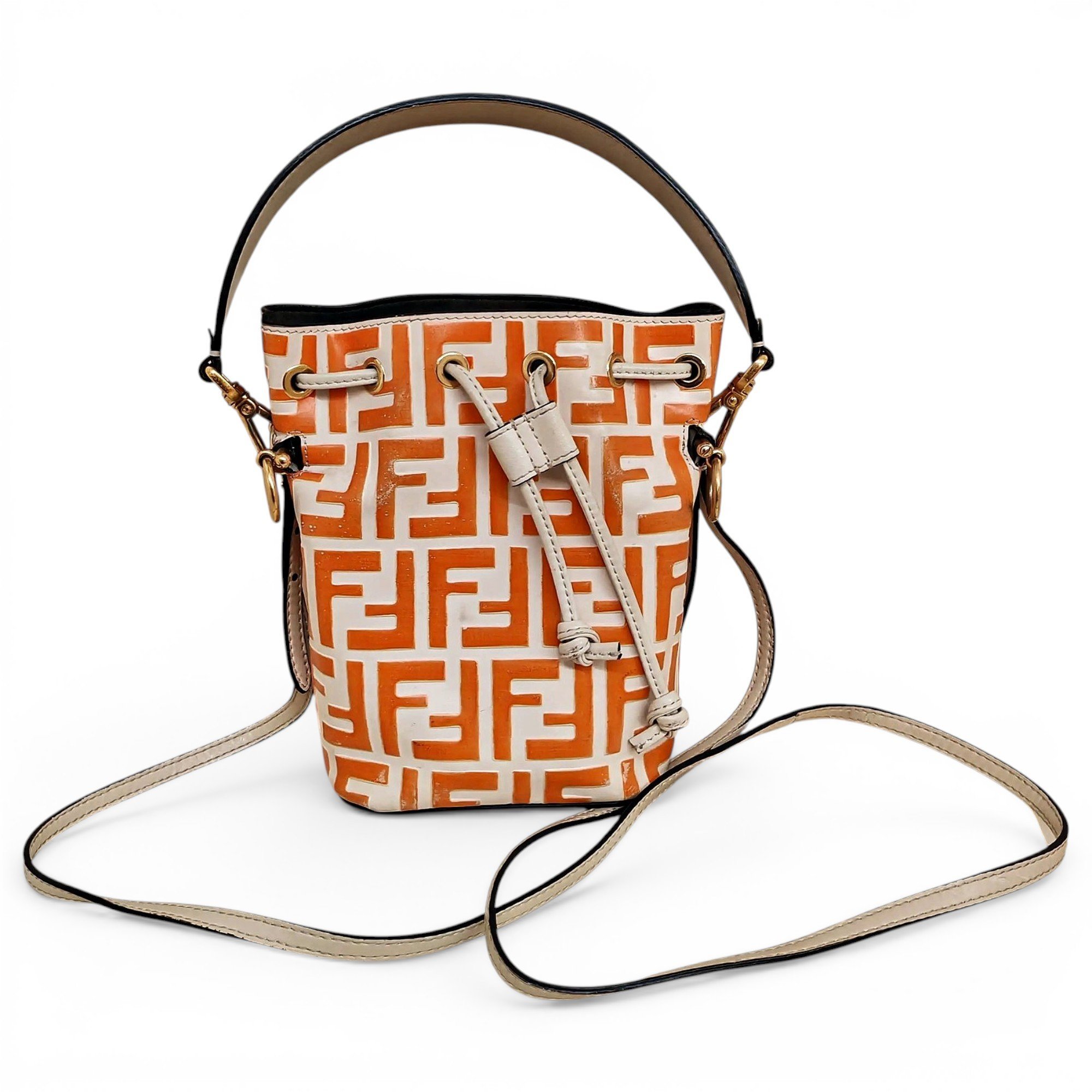 Mon Trésor leather crossbody bag