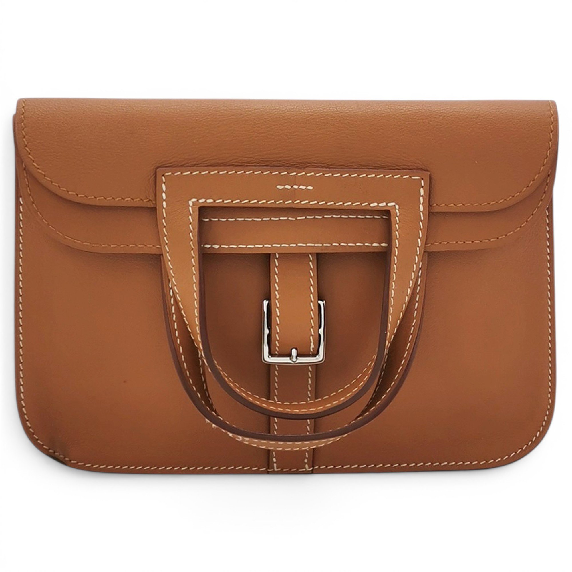 Halzan leather handbag