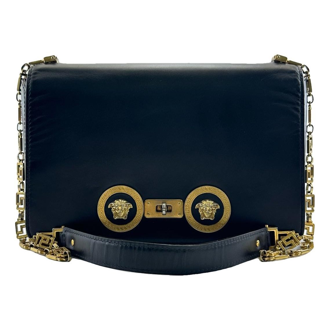 Versace Leather crossbody bag