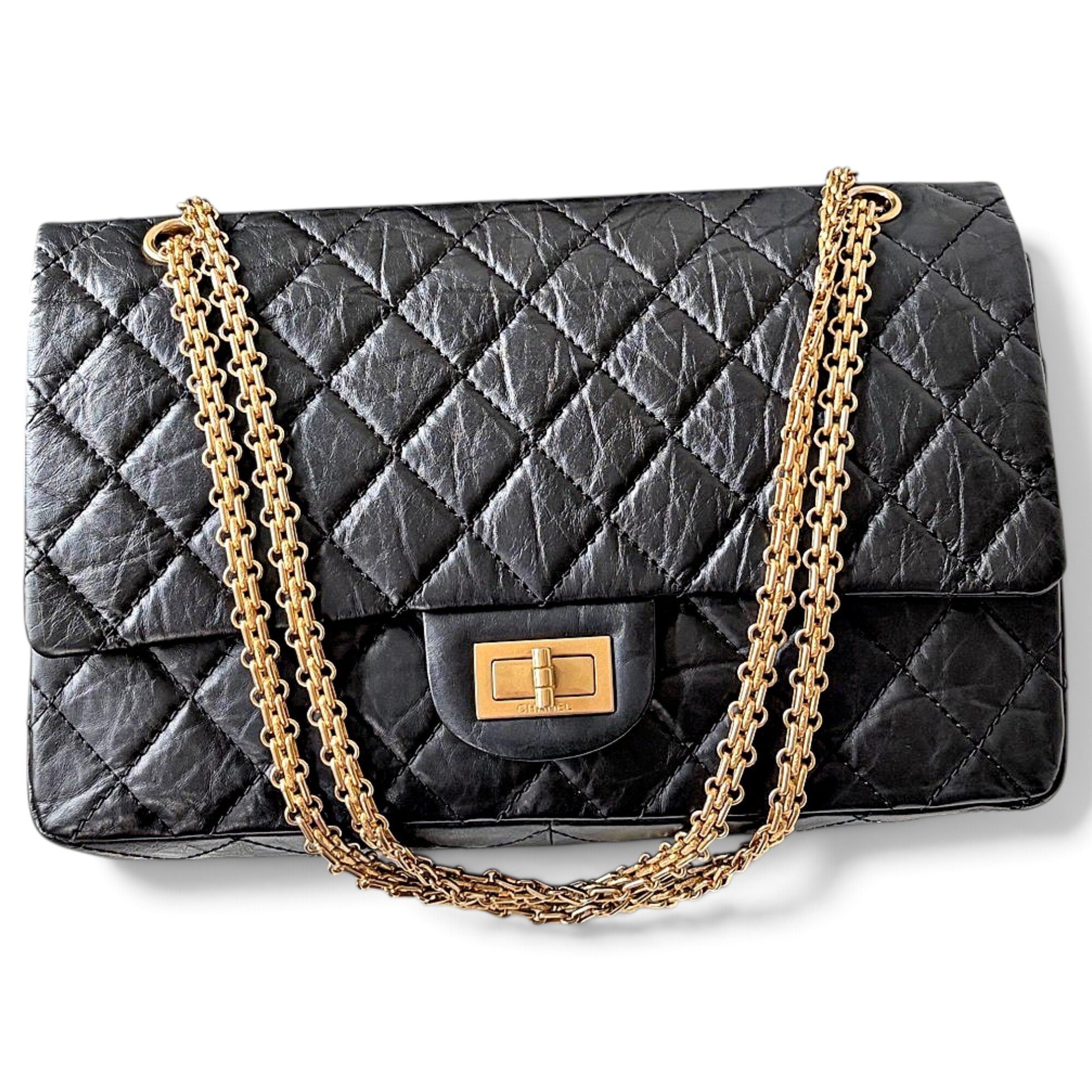 2.55 leather handbag