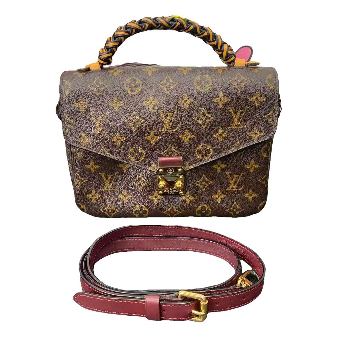 Metis leather crossbody bag