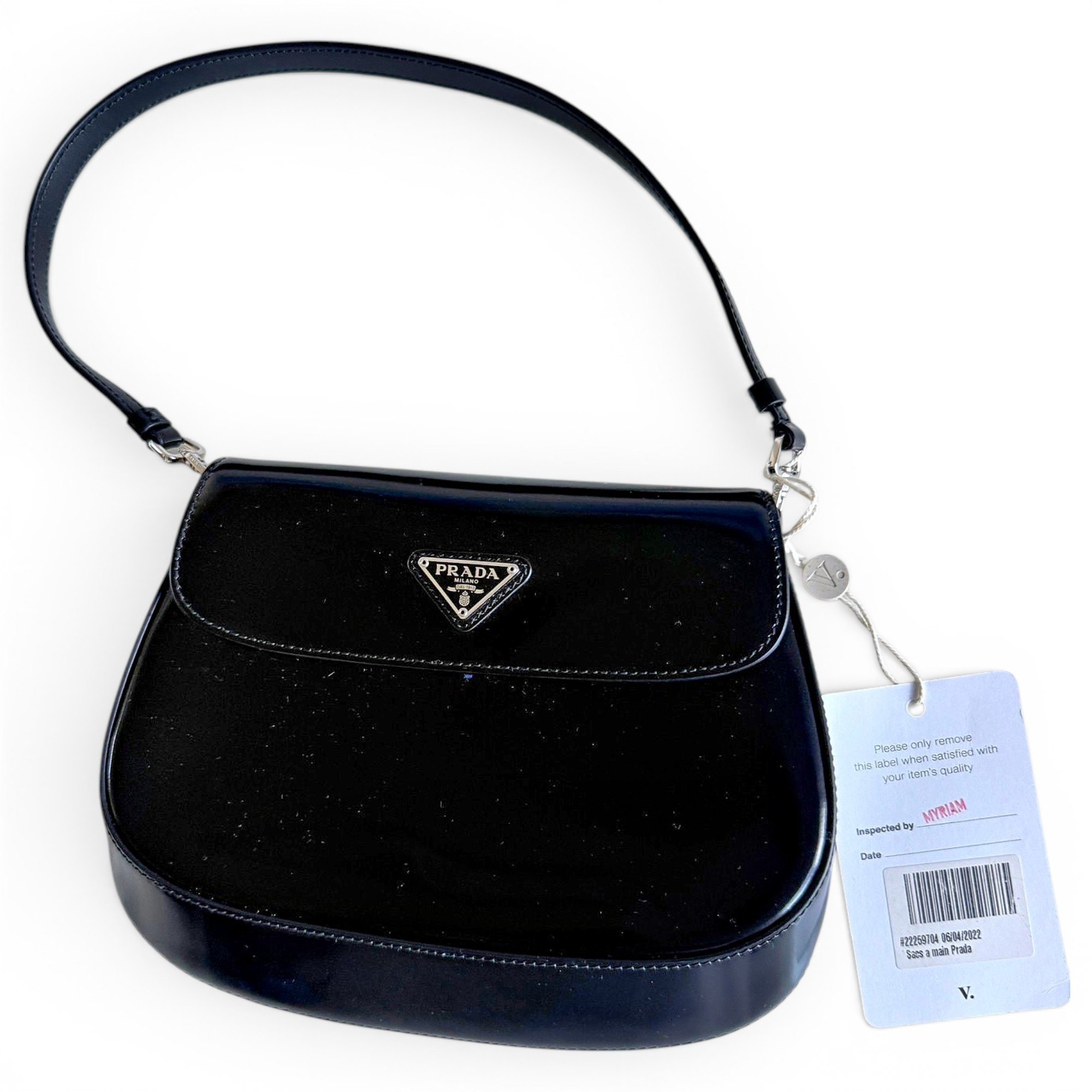 Cleo Flap leather handbag