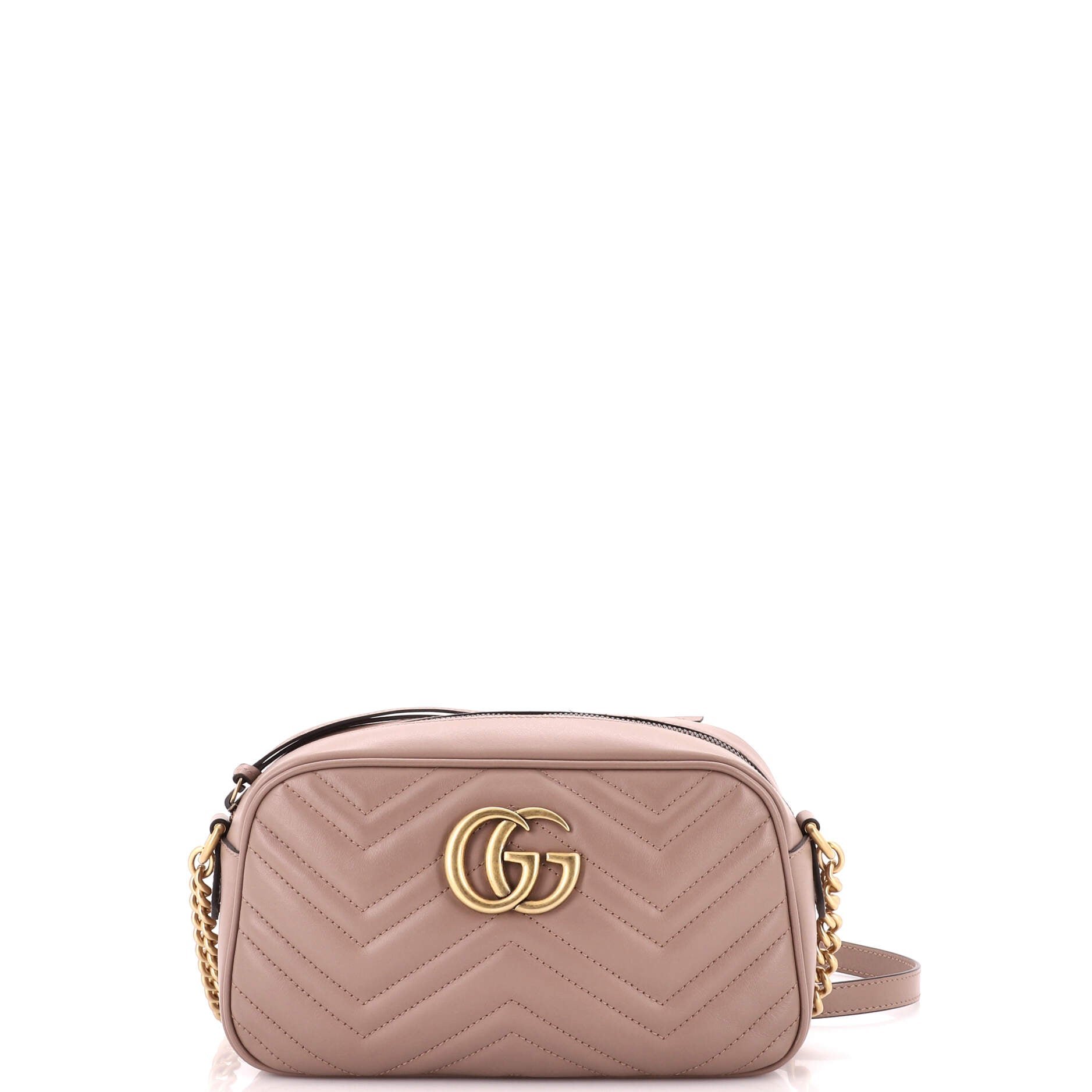 GG Marmont Shoulder Bag Matelasse Leather Small