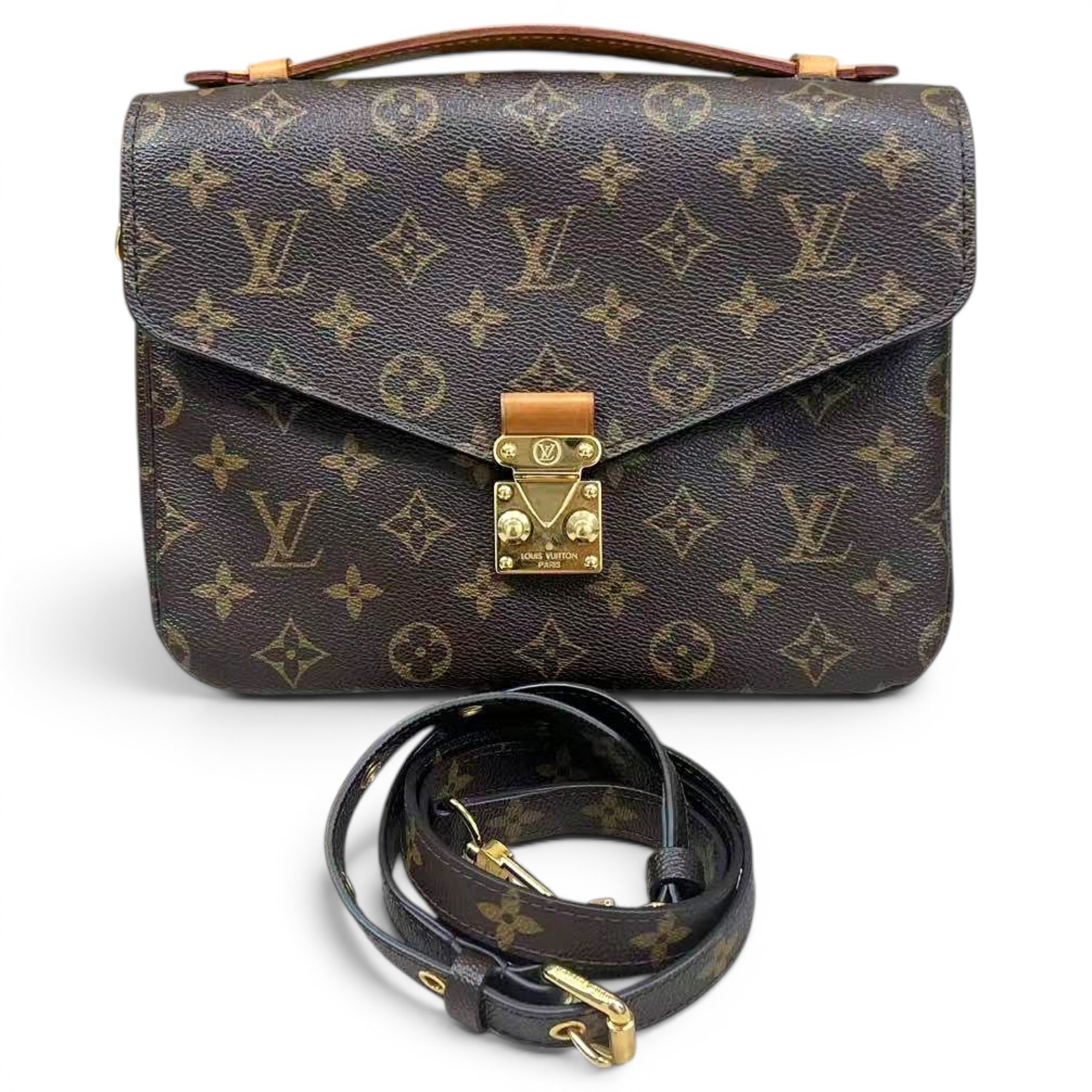 Metis leather handbag