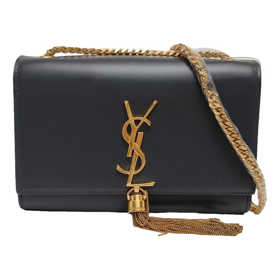 Pompom Kate leather crossbody bag