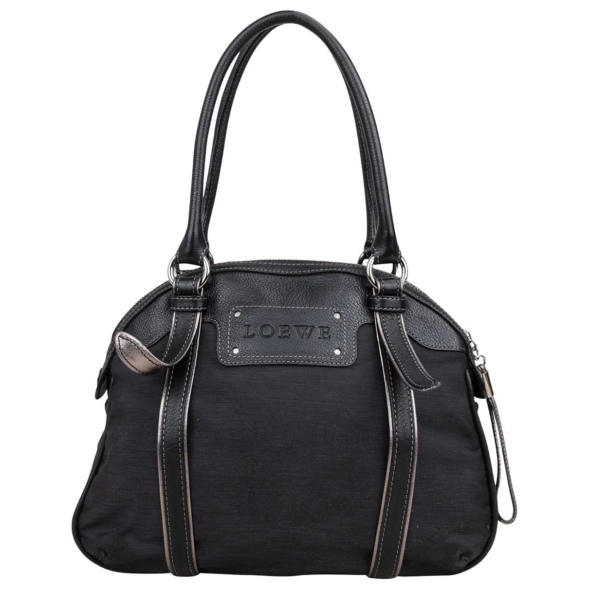 Anagram leather handbag