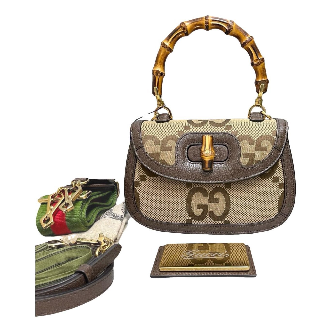 Convertible Bamboo Top Handle cloth handbag