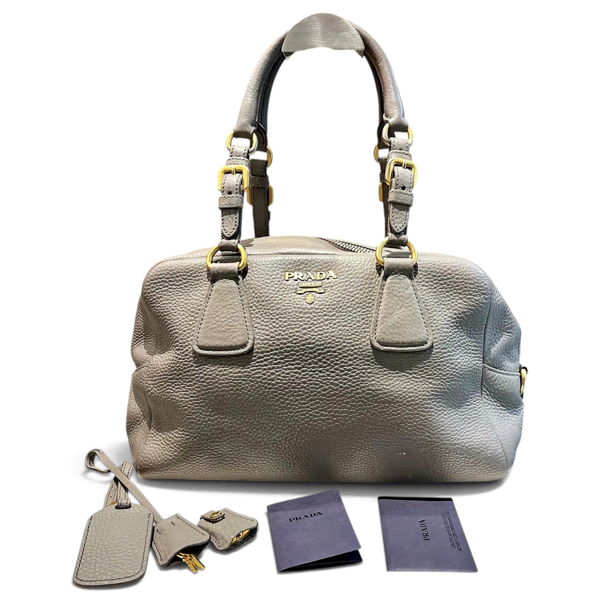 Leather handbag