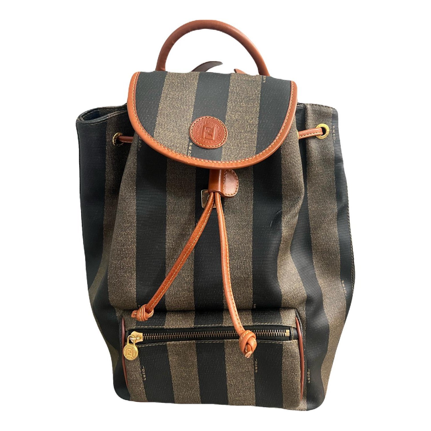 Leather backpack