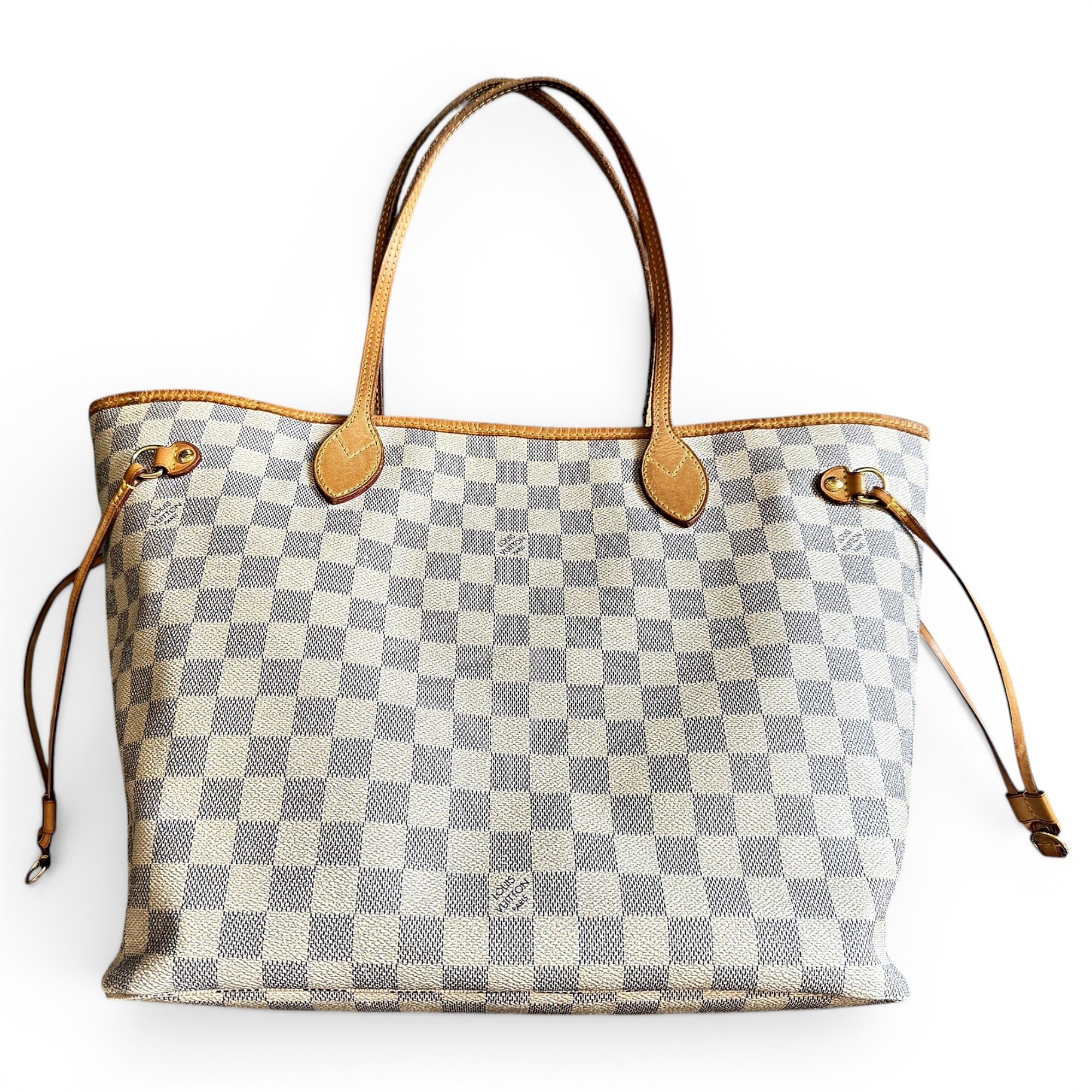Neverfull leather tote
