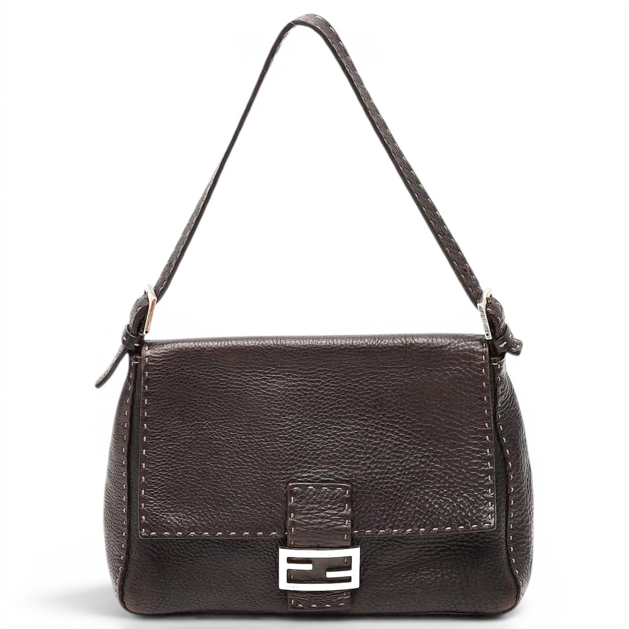 Mamma Baguette leather handbag