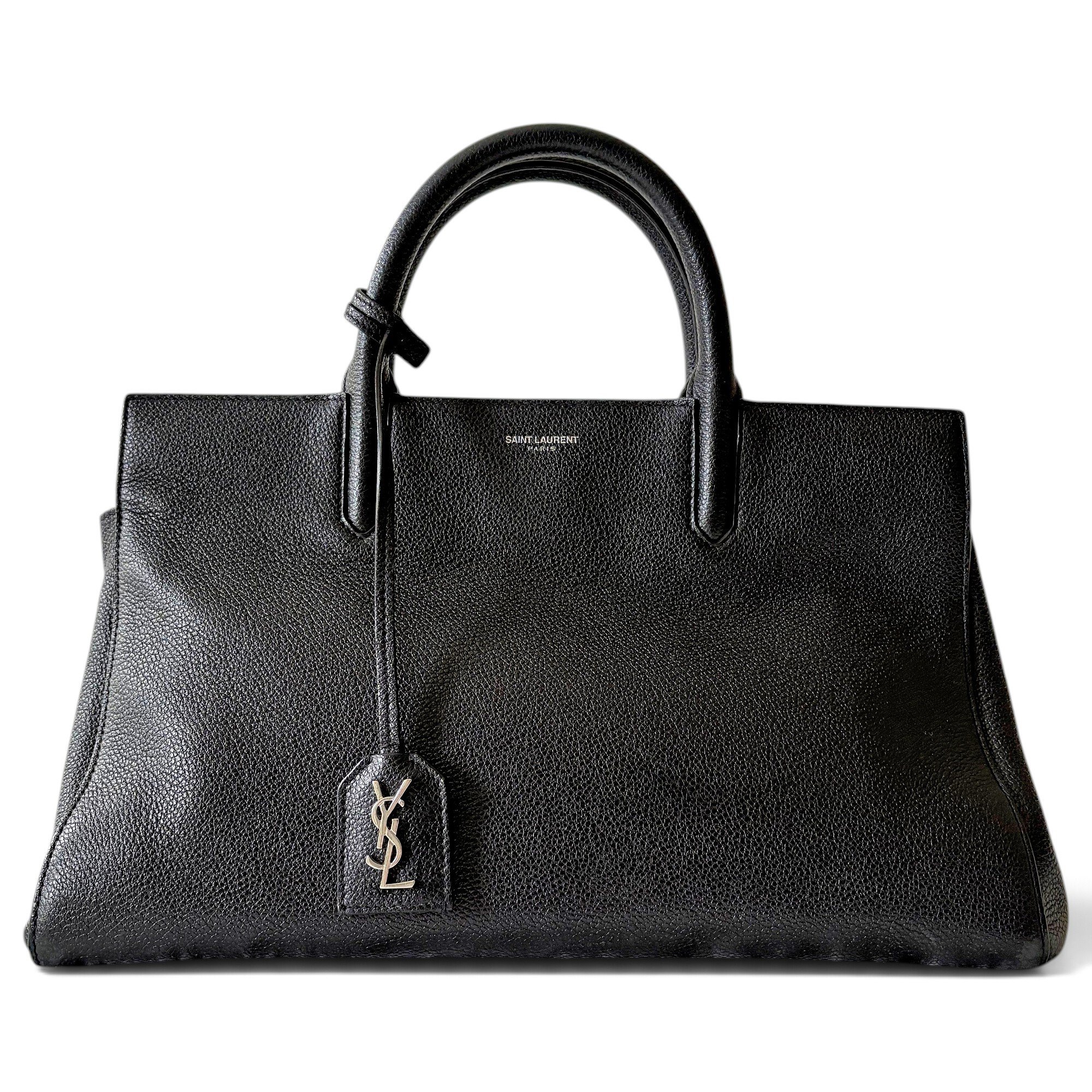 Cabas Rive Gauche leather handbag