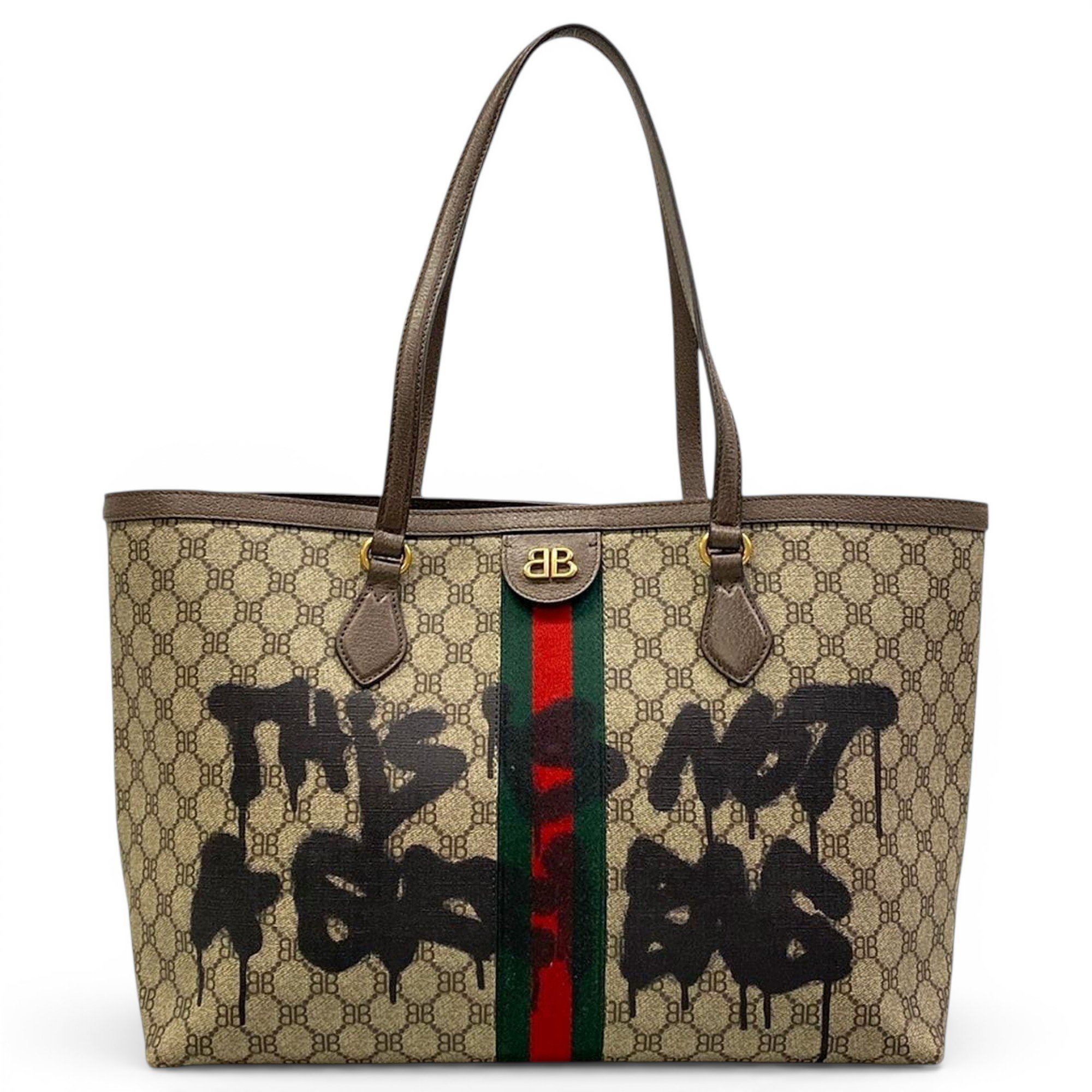 Ride leather tote