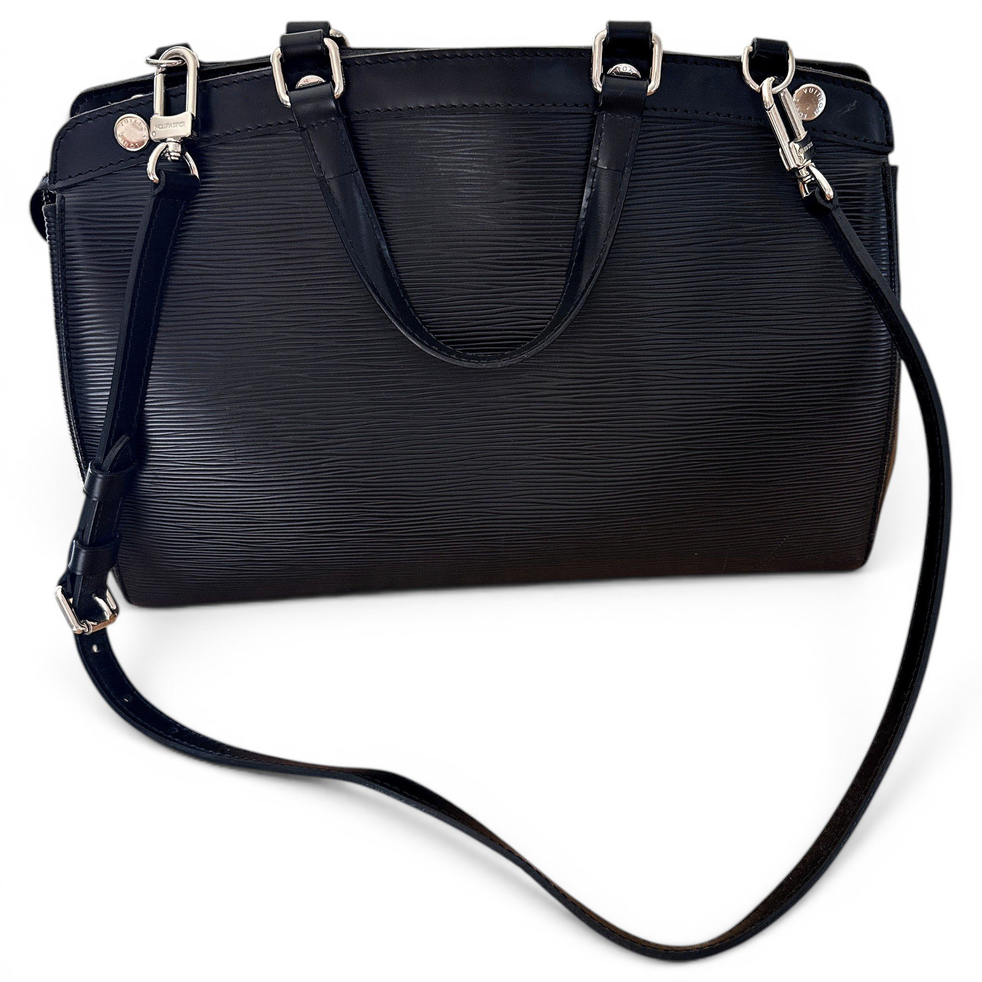 Bréa leather handbag