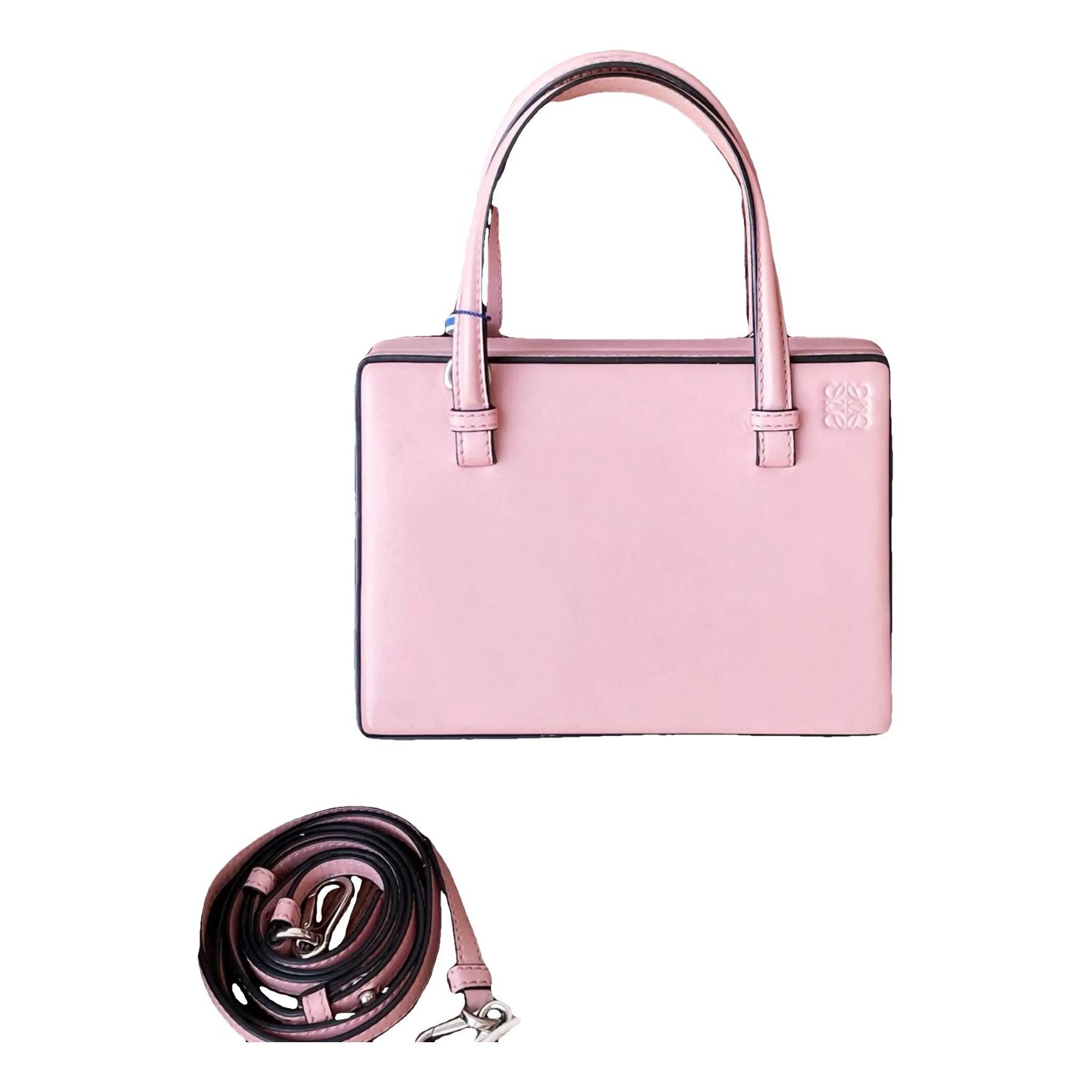 Postal leather crossbody bag