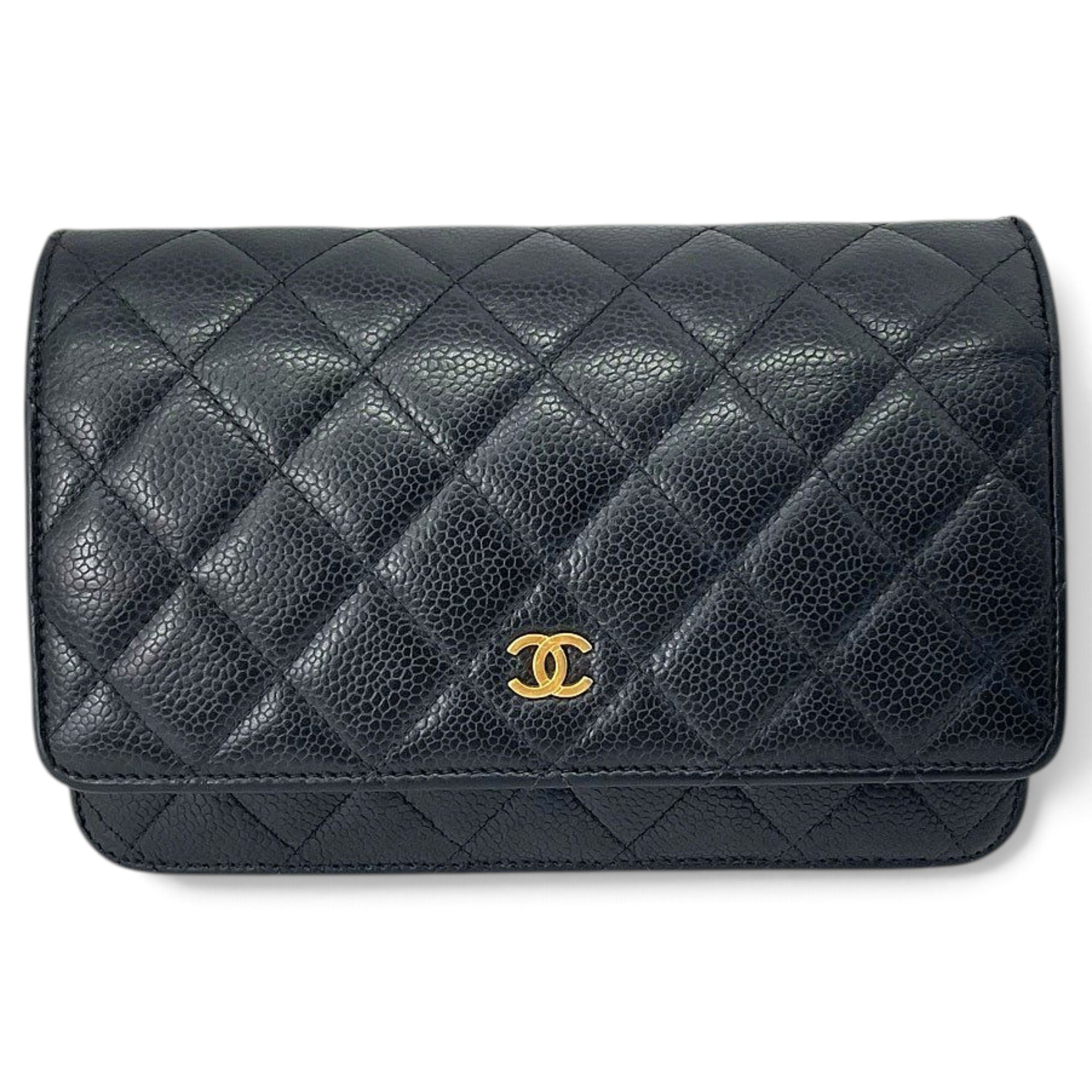 Wallet On Chain Timeless/Classique leather crossbody bag