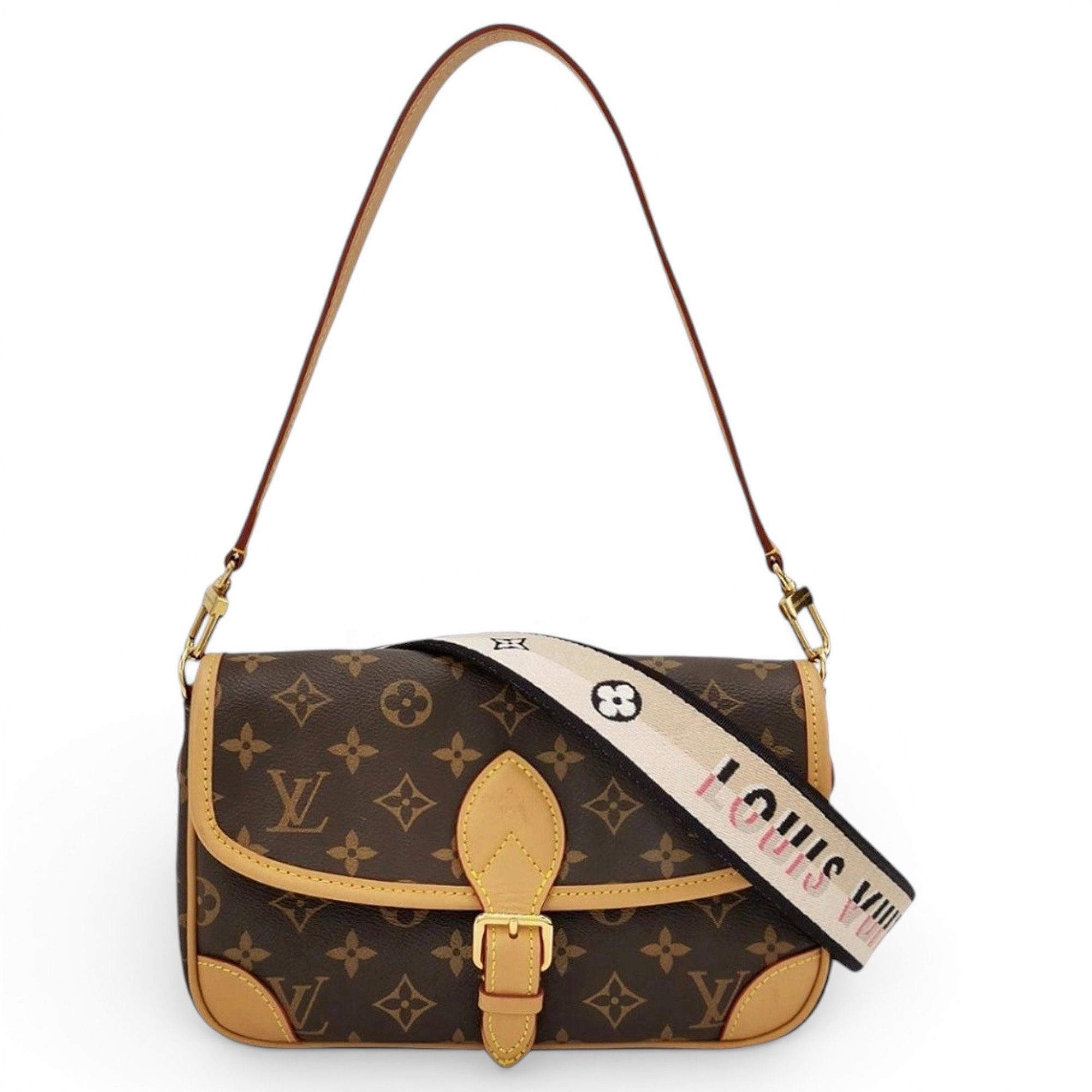 Diane leather crossbody bag