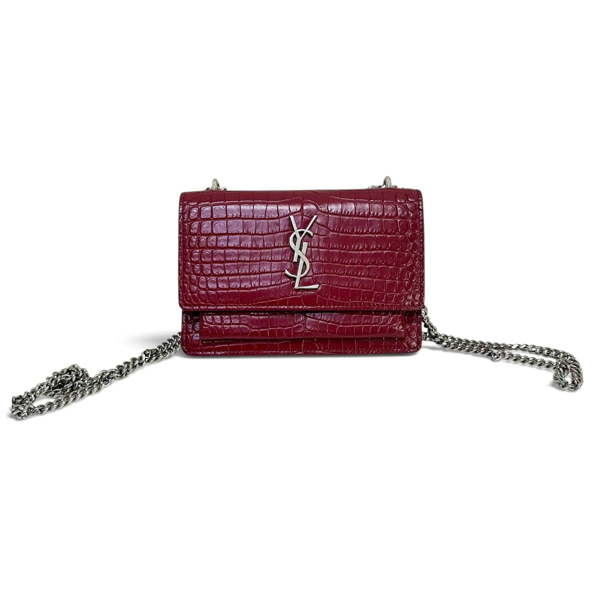 Sunset leather handbag