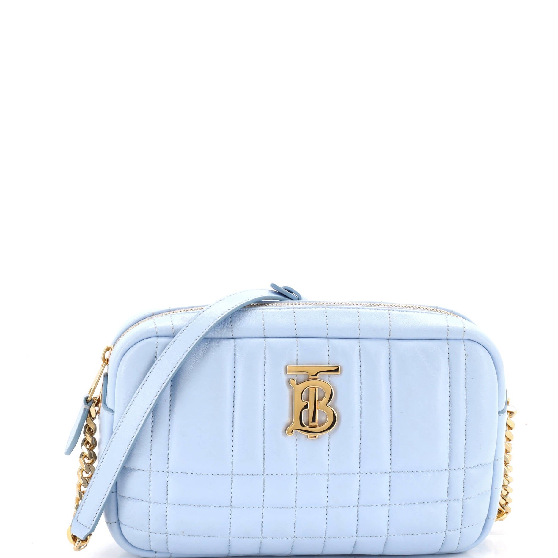 Lola Camera Bag Quilted Leather Small