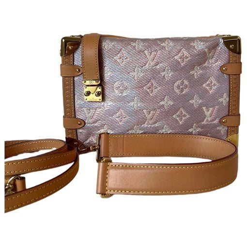 Side Trunk vinyl handbag
